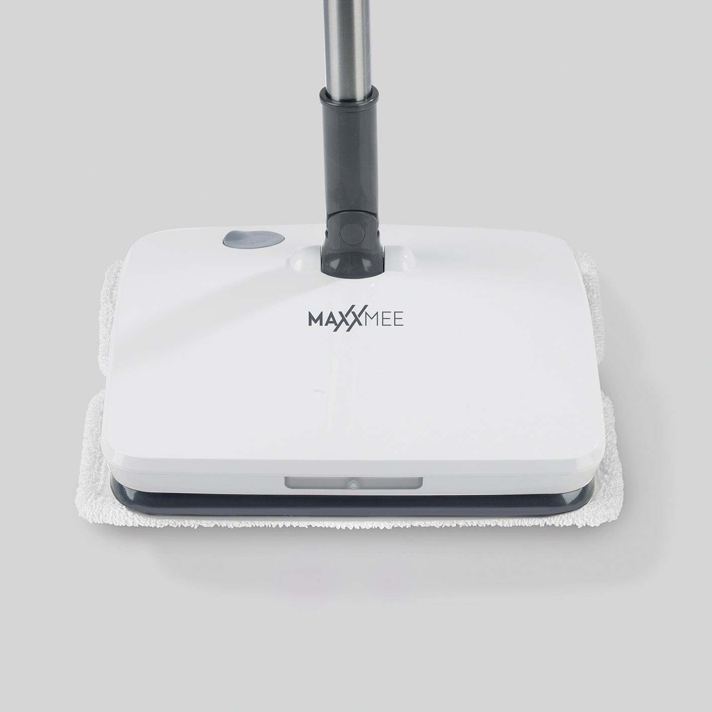 Akku-Vibrationsmopp mit Sprühfunktion - grau