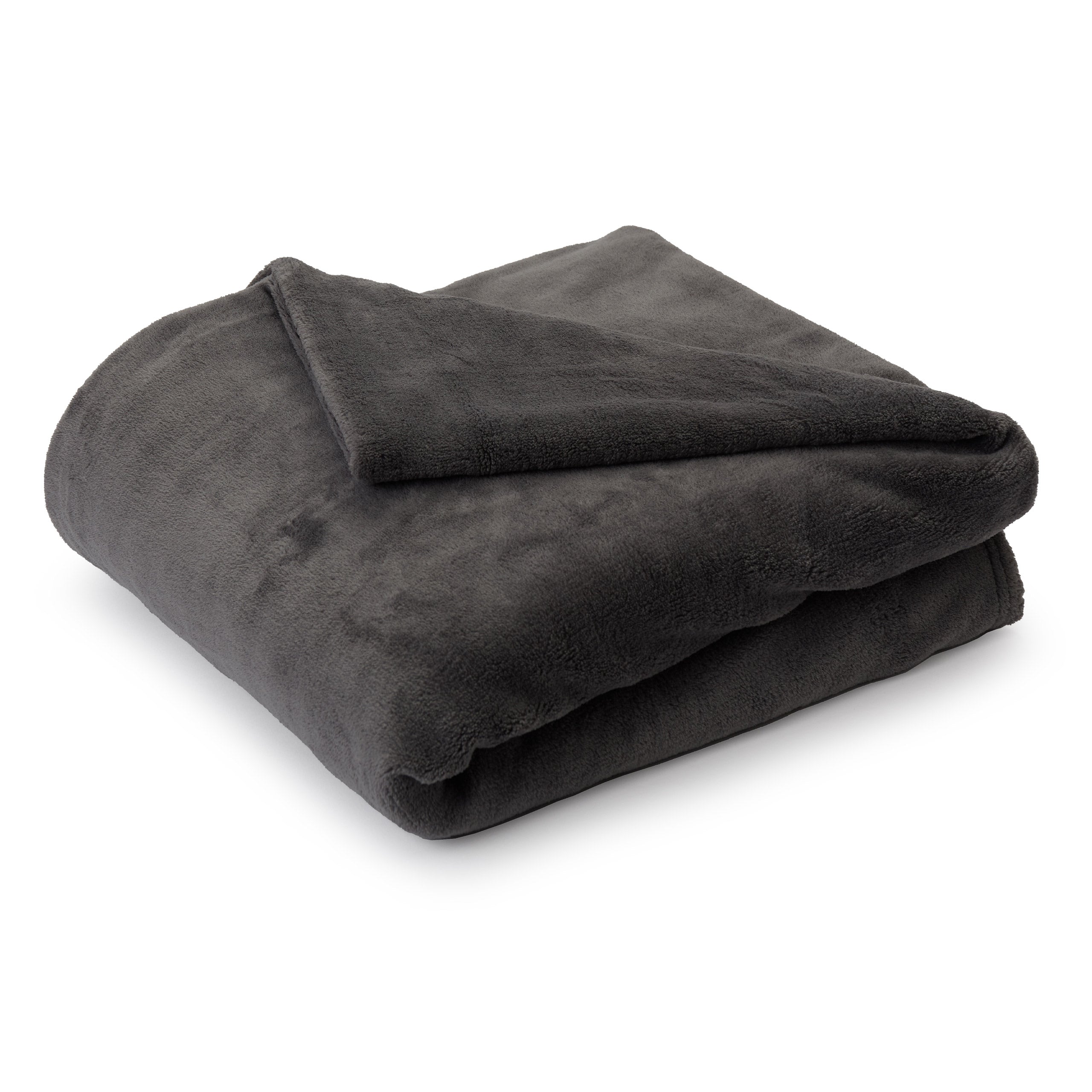 Kuscheldecke - 150x200 cm - Sofadecke & Tagesdecke - Grau