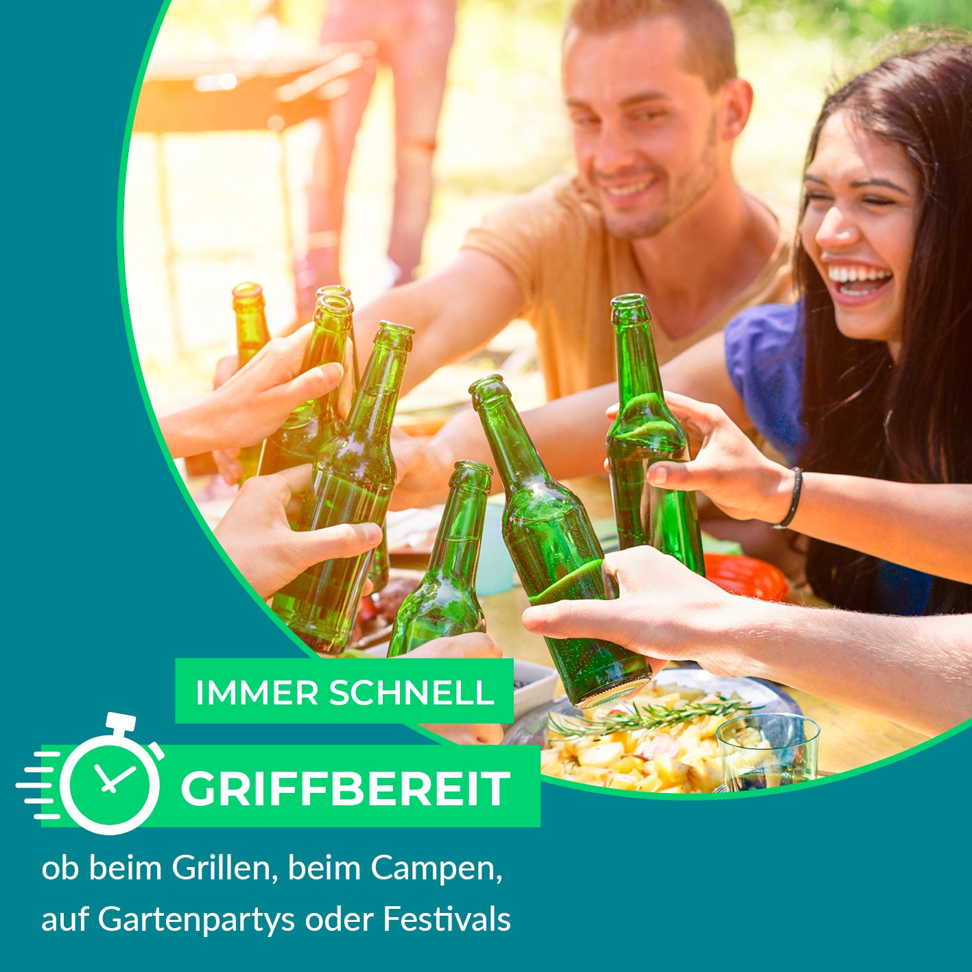 Outdoor-Flaschenkühler