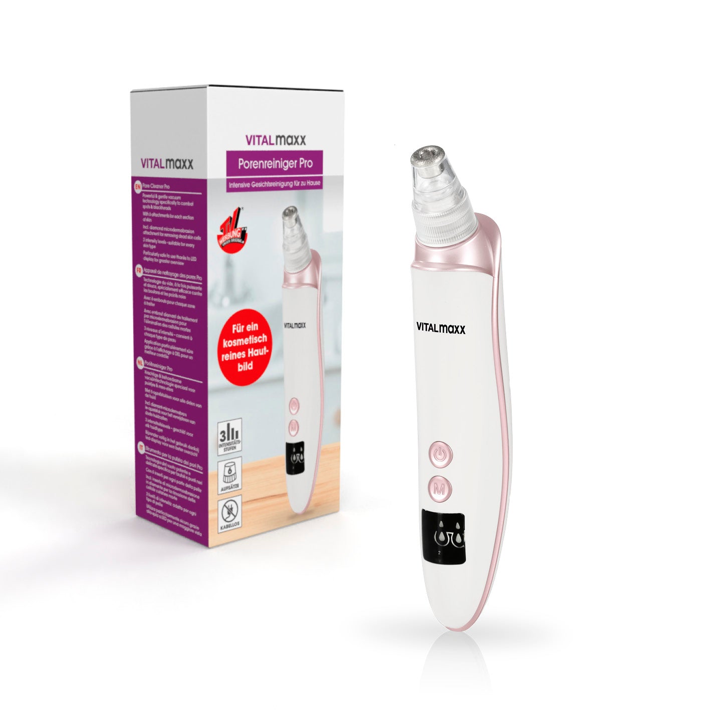 Porenreiniger Professional 6in1 - weiß
