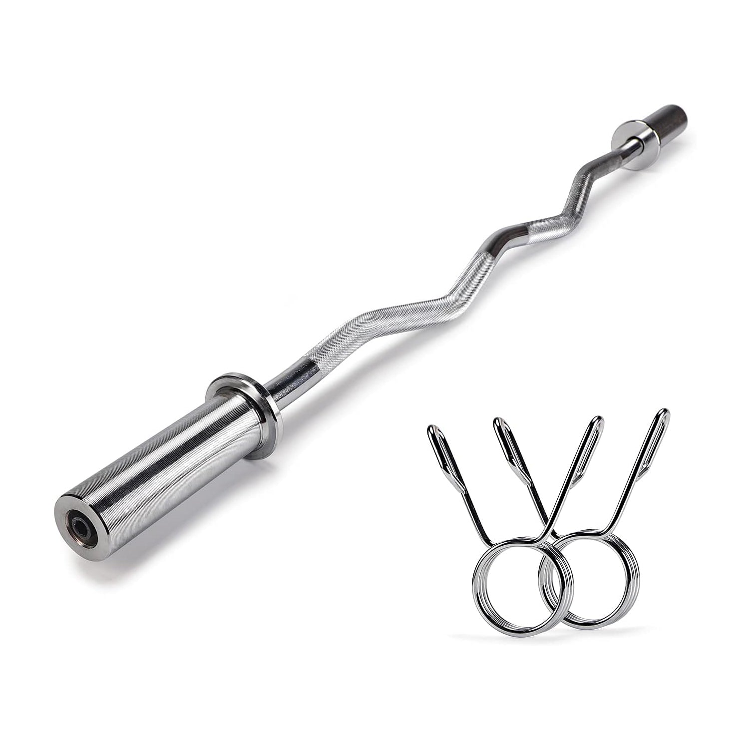 #DoYourFitness Curlstange - Gebogene Hantelstange aus Gusseisen