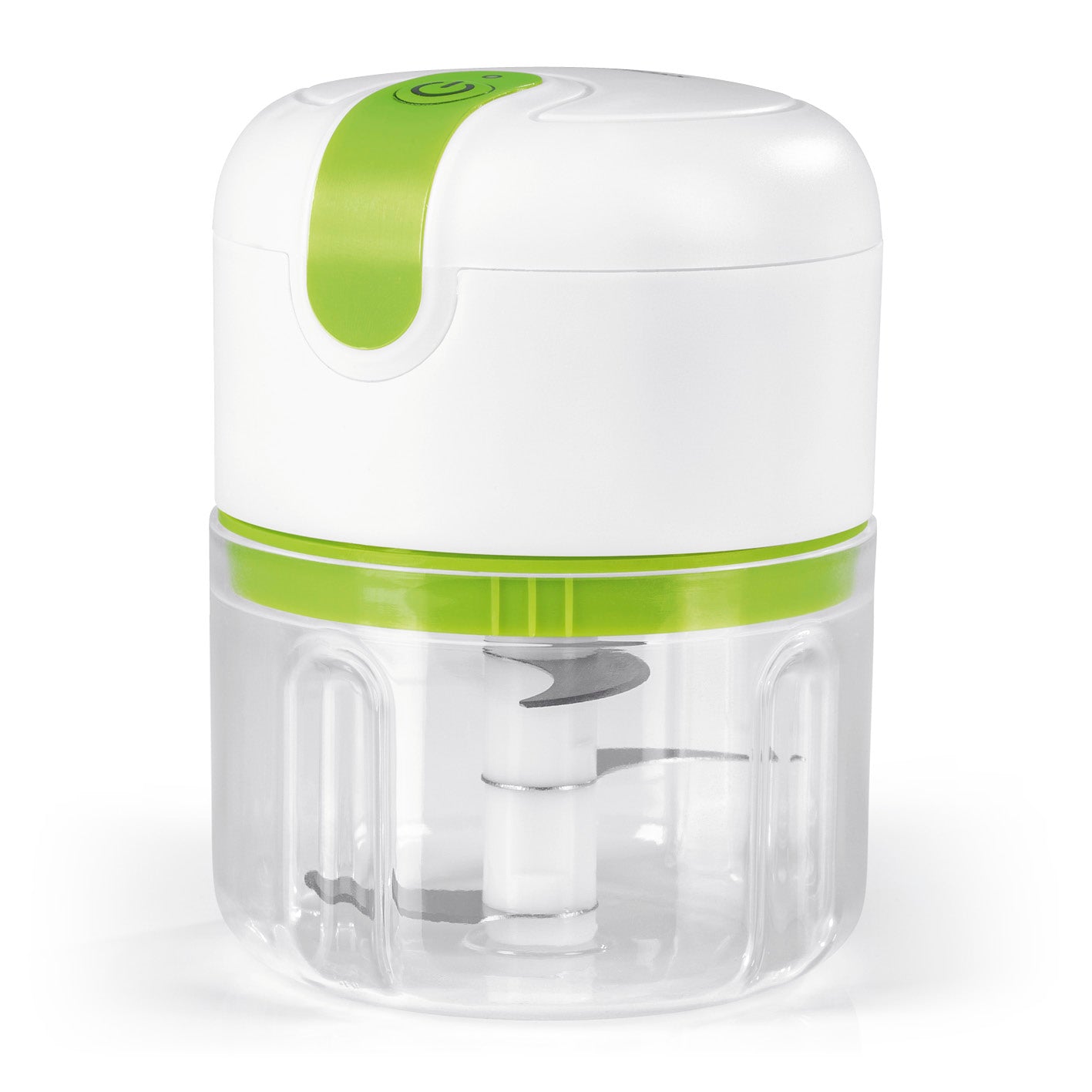Multi-Zerkleinerer inkl. USB-Kabel - 250 ml - weiß/limegreen