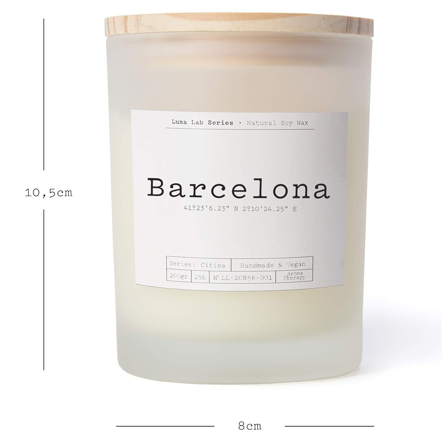 Duftkerze City Memories "Barcelona"