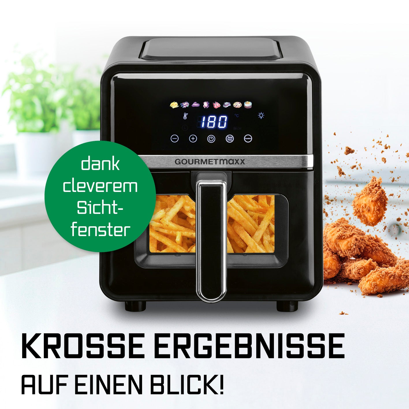 Heißluftfritteuse - 5 Liter