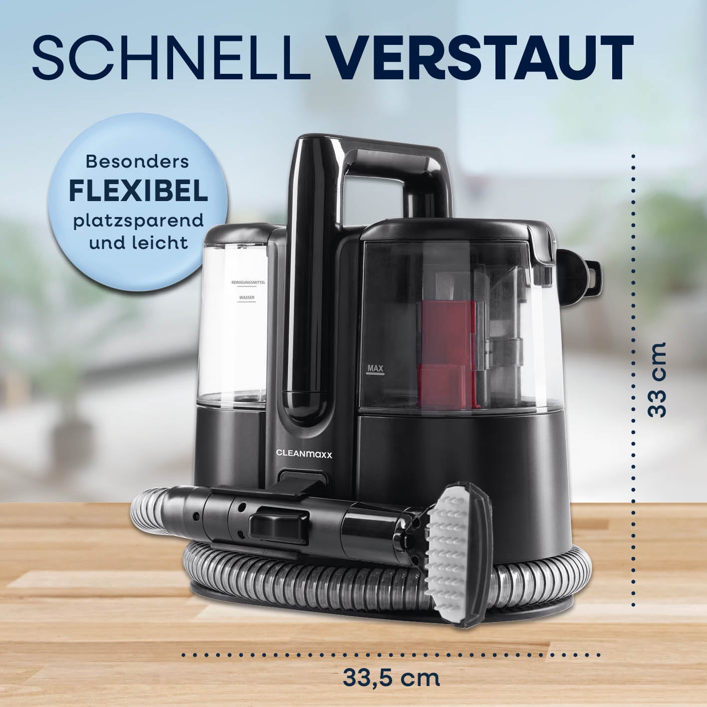 Polster- & Teppichreiniger Pro