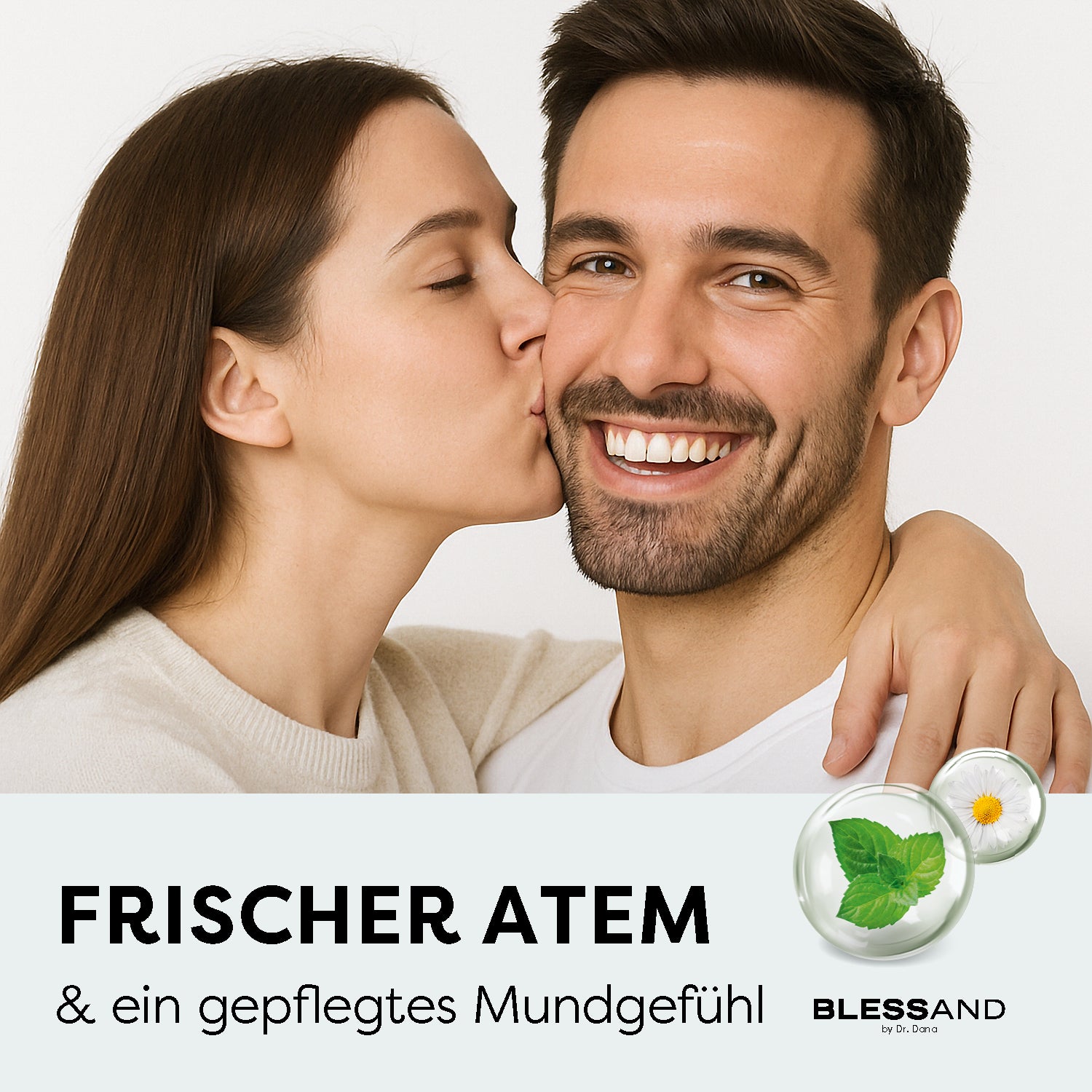 Mundpflege Nr. 7 - 4er-Set (4x 10 ml) für frischen Atem und gepflegtes Zahnfleisch mit natürlicher Pflege von BLESSAND.