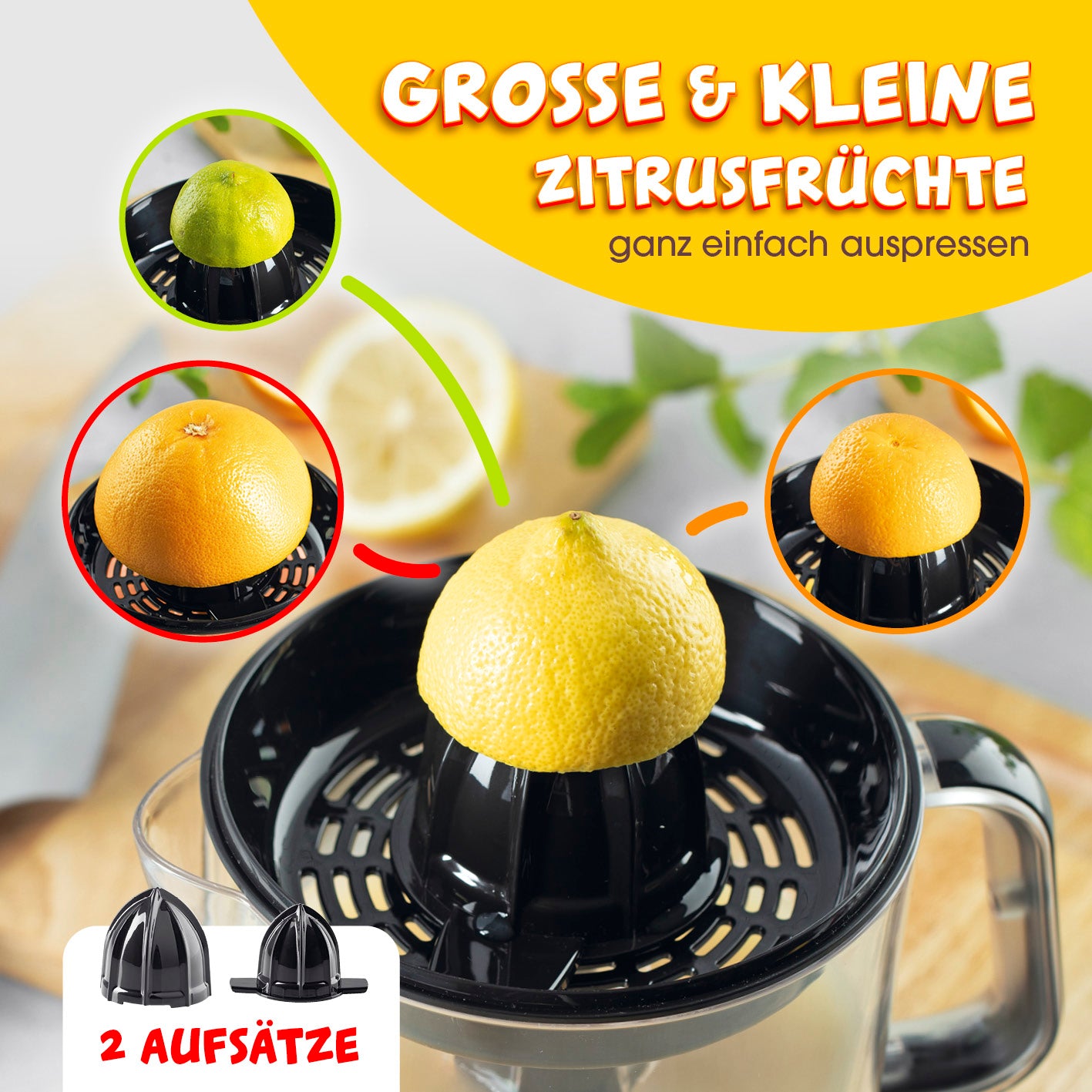 Zitruspresse 0,7l - Edelstahl
