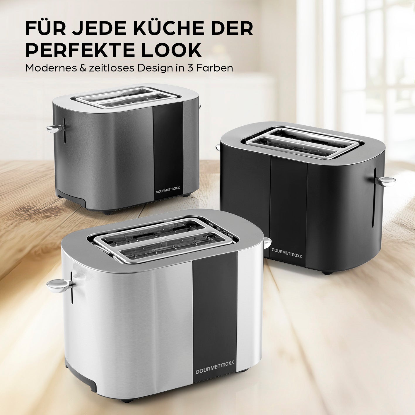 Toaster - Anthrazit