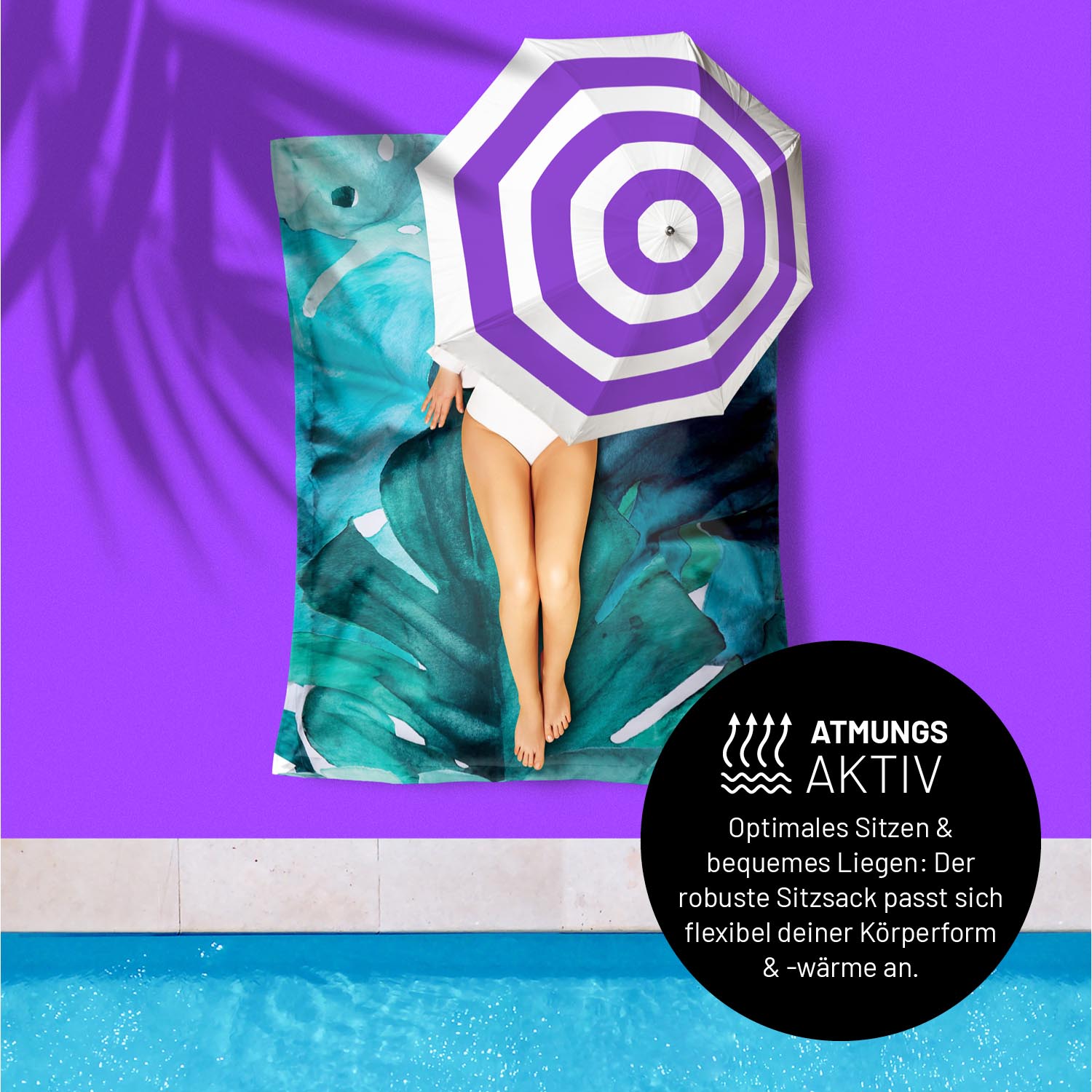 Sitzsack Classic XXL (380 L) - indoor & outdoor - Special Edition Botanical
