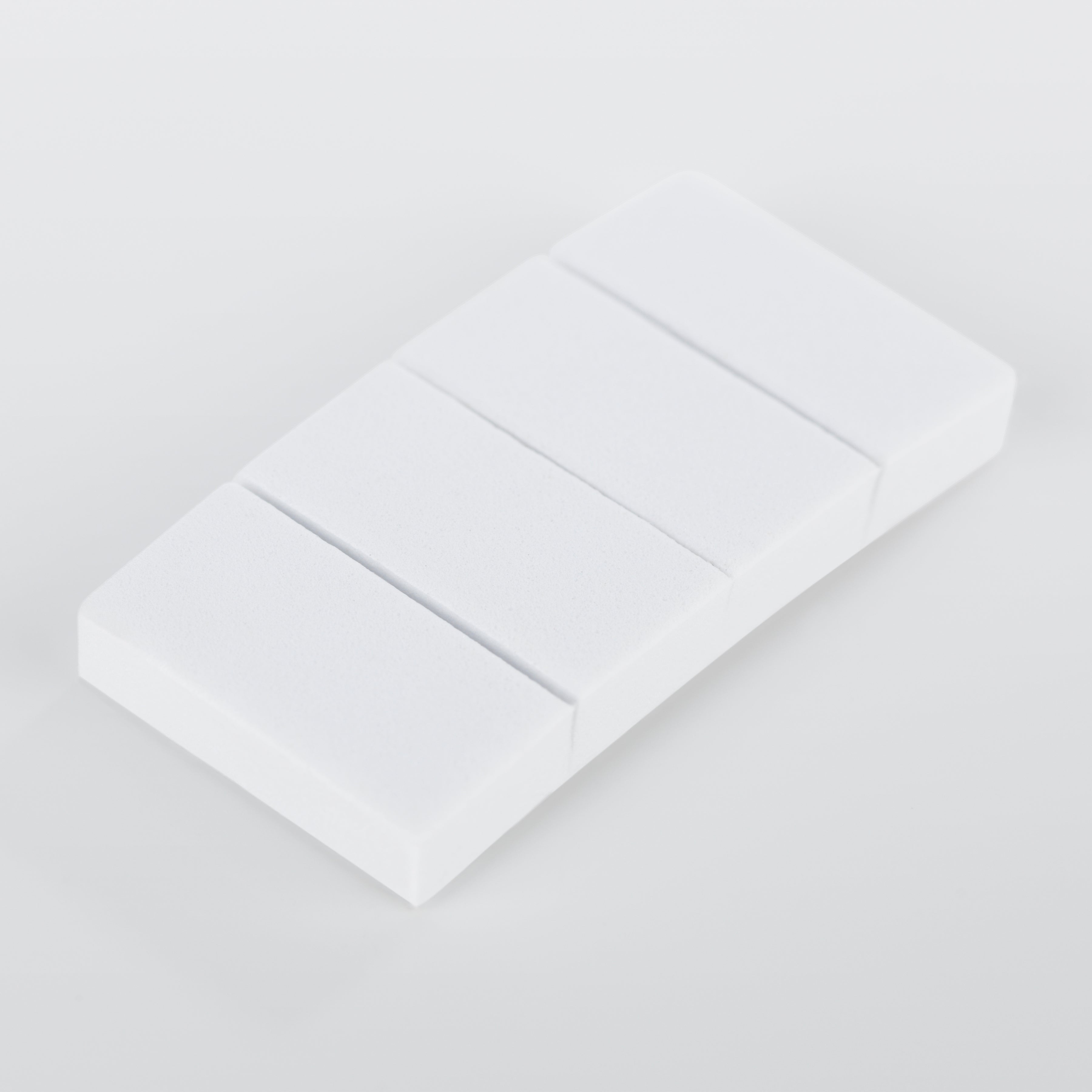 Klemm-Schublade für Kühlschrank - 3er-Set - transparent/blau