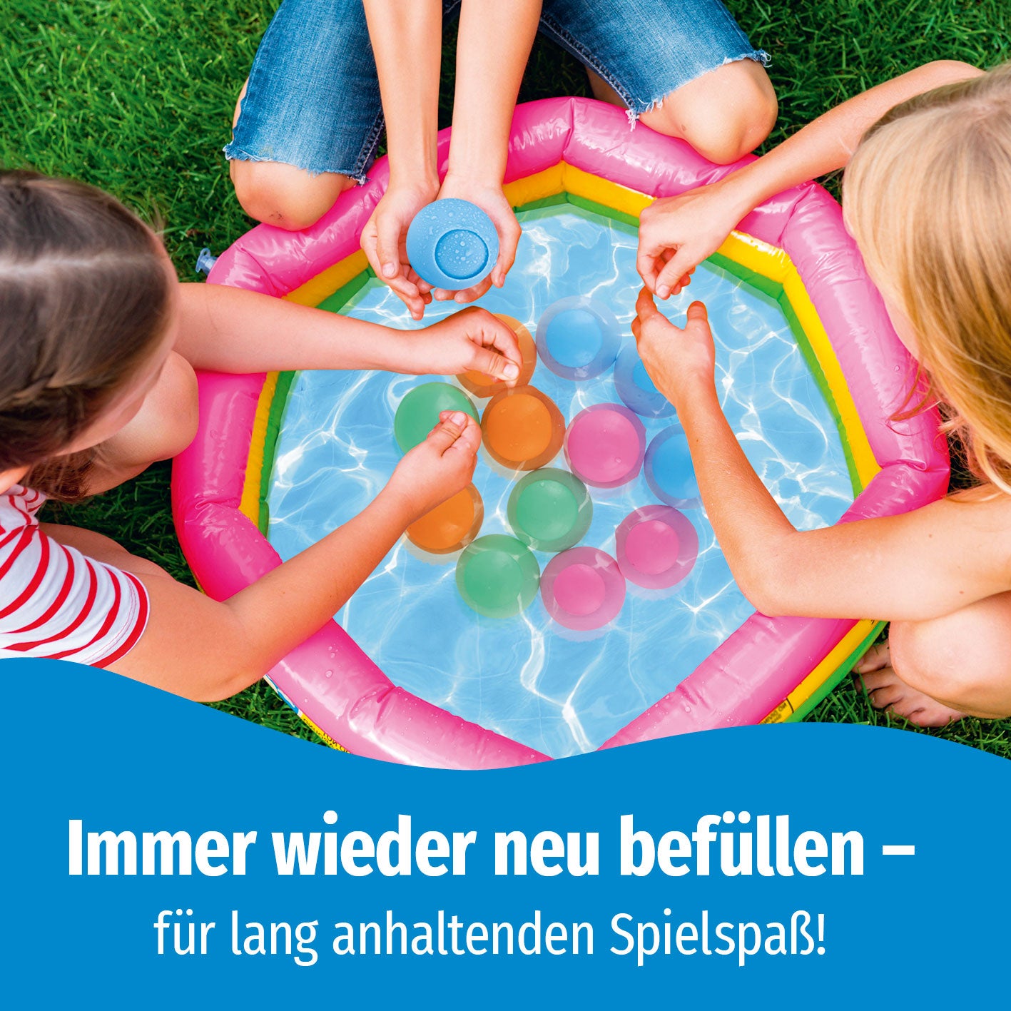 Silikon-Wasserballon - 12er-Set