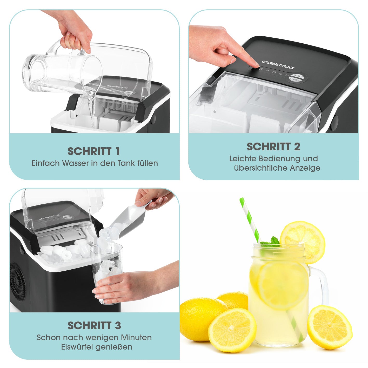 Eiswürfelbereiter