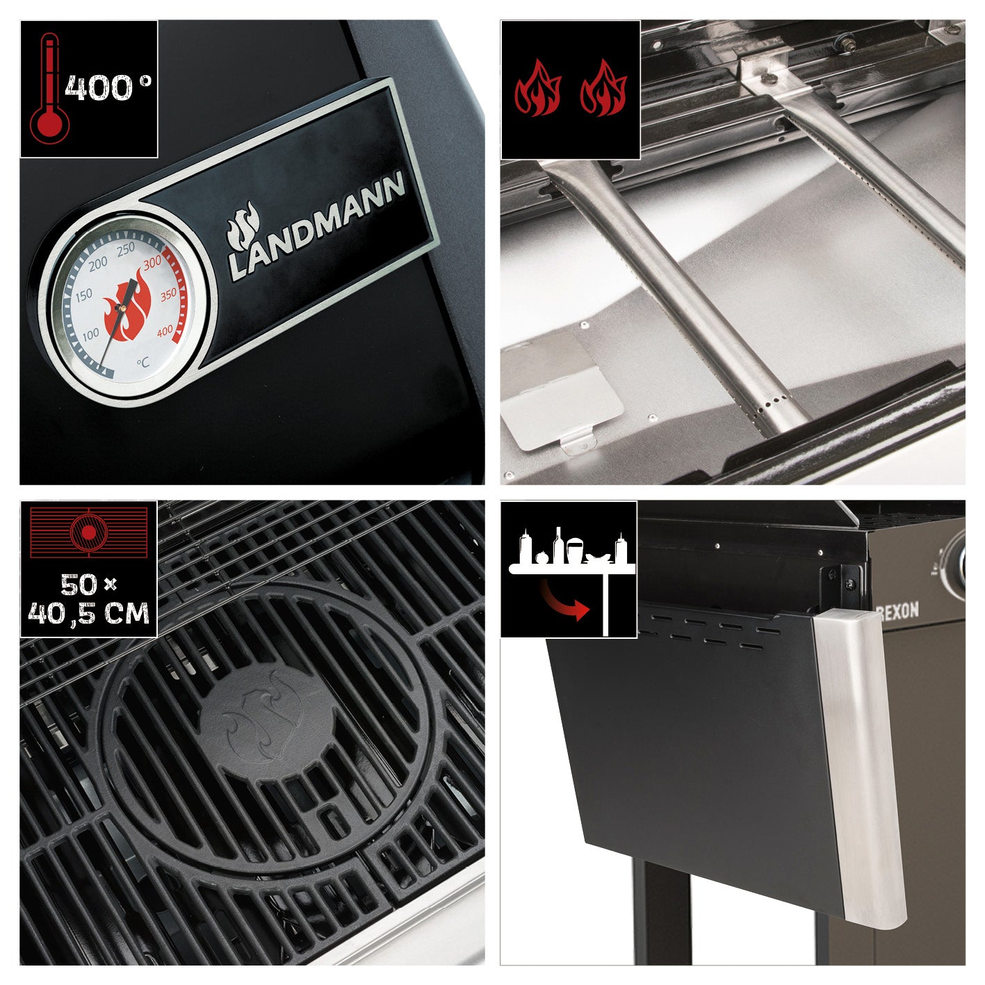 Gasgrill Rexon 2.0