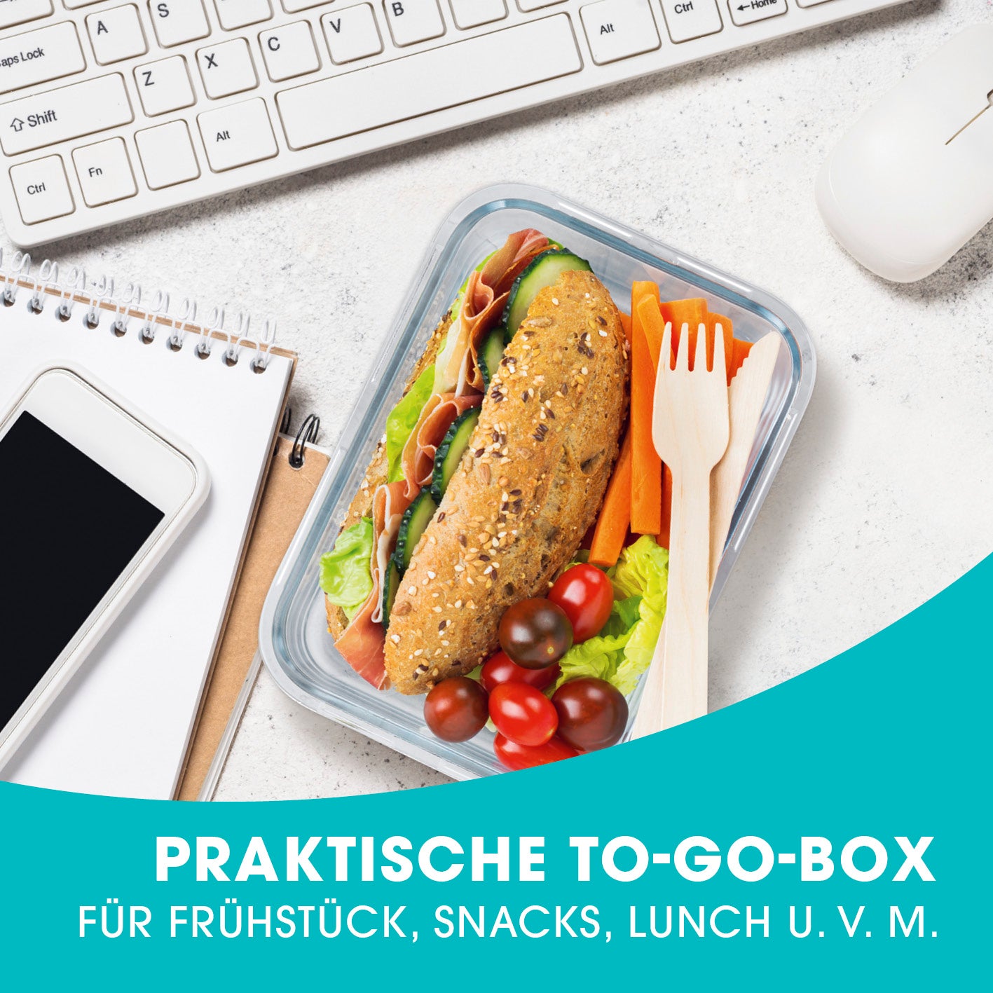 Frischhaltedosen Klick-it - 56-tlg. - transparent