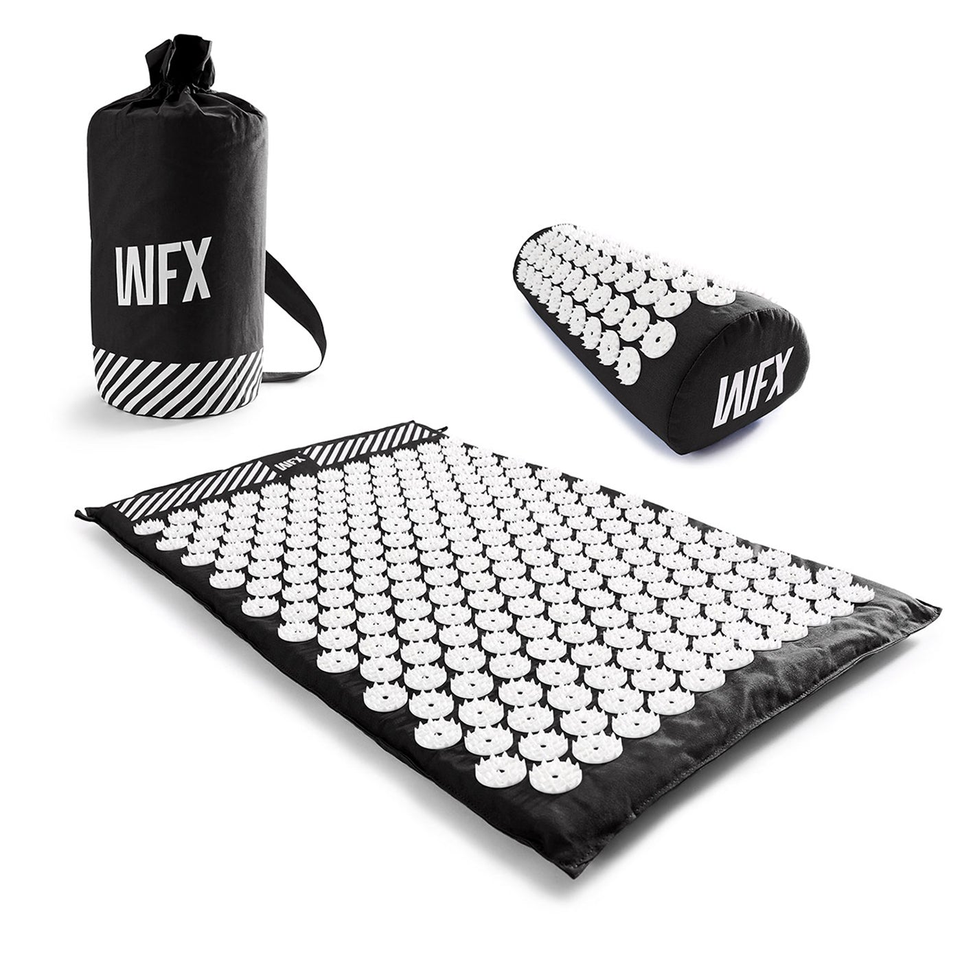 #DoYourFitness Akupressur-Set Jimuta - 20 x 20 x 42 cm - schwarz