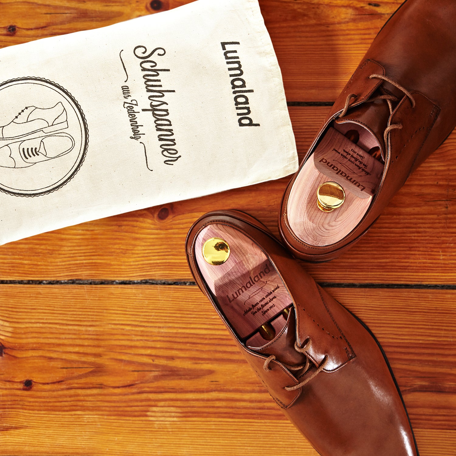 Schuhspanner unisex - Zedernholz - Größe 38/39