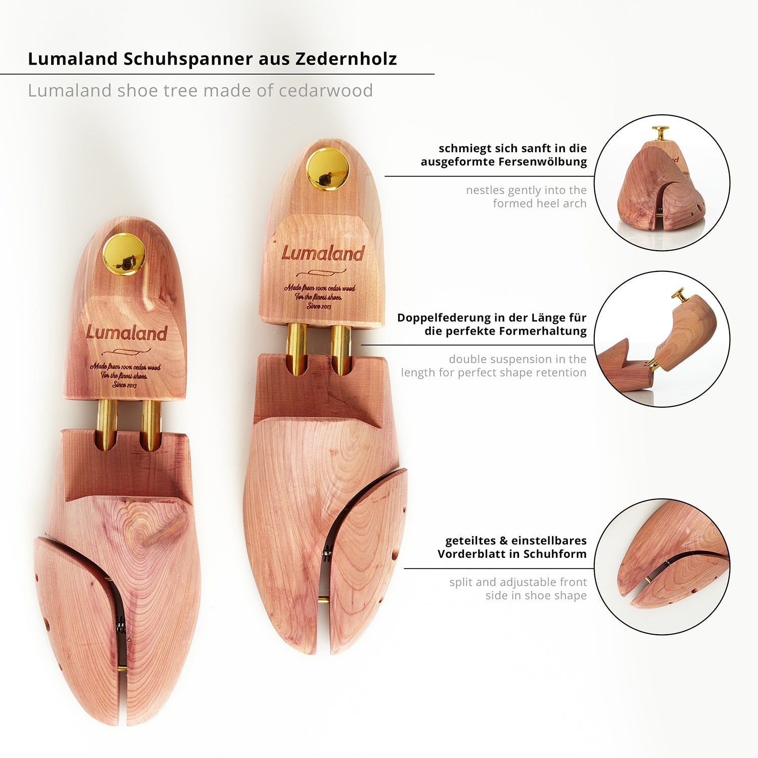 Schuhspanner für Damen und Herren - Größe 40/41