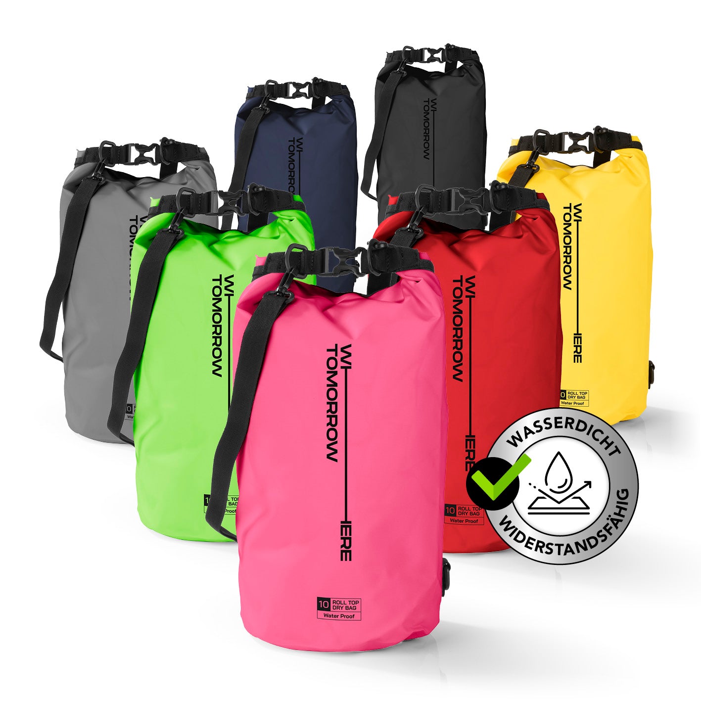 Dry Bag 10L - Style 02 - Pink