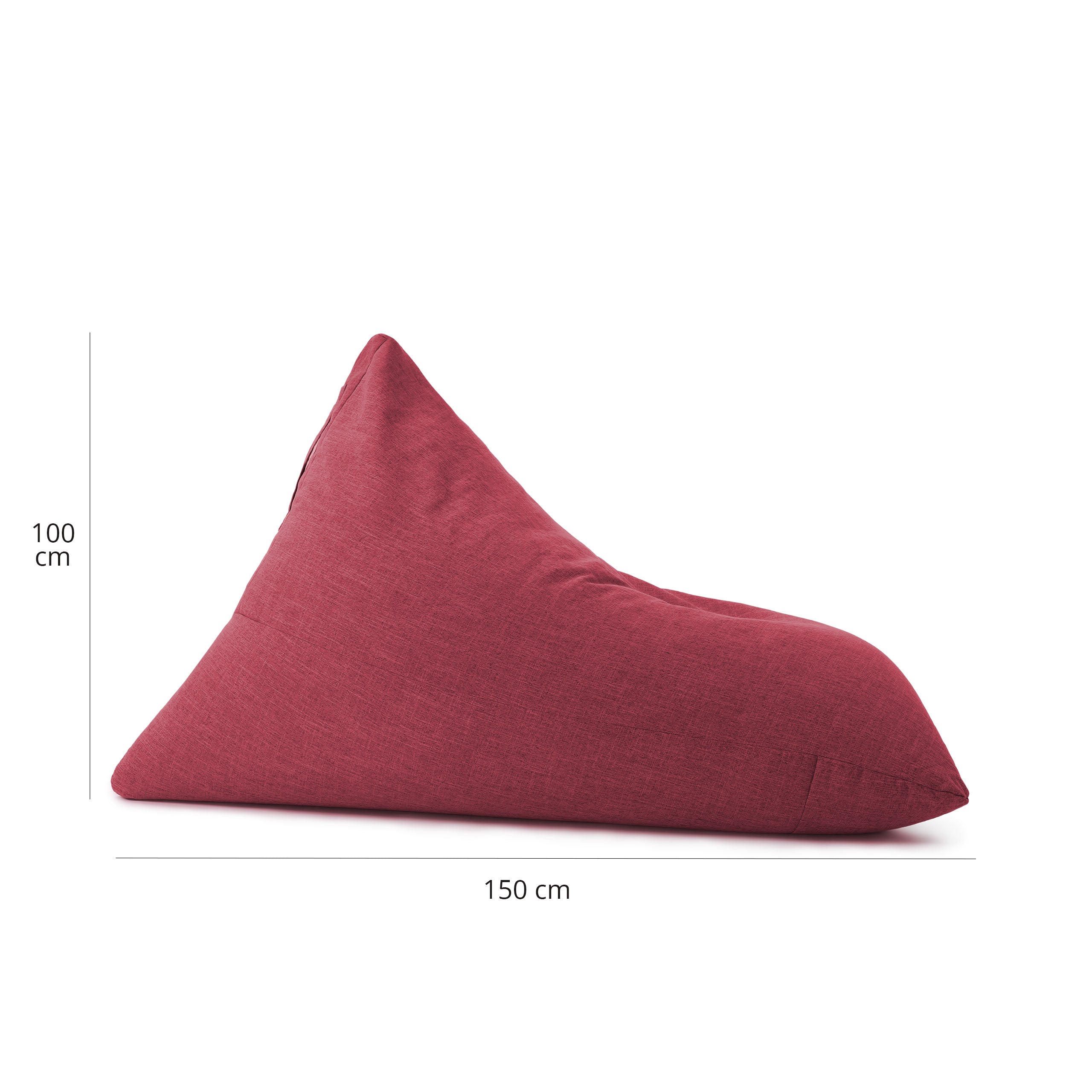 Sitzsack Interior Line (370 L) - indoor - Rot