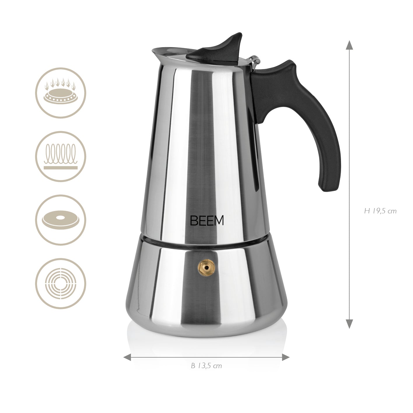 ESPRESSOMAKER - Espressokocher - 6 Tassen