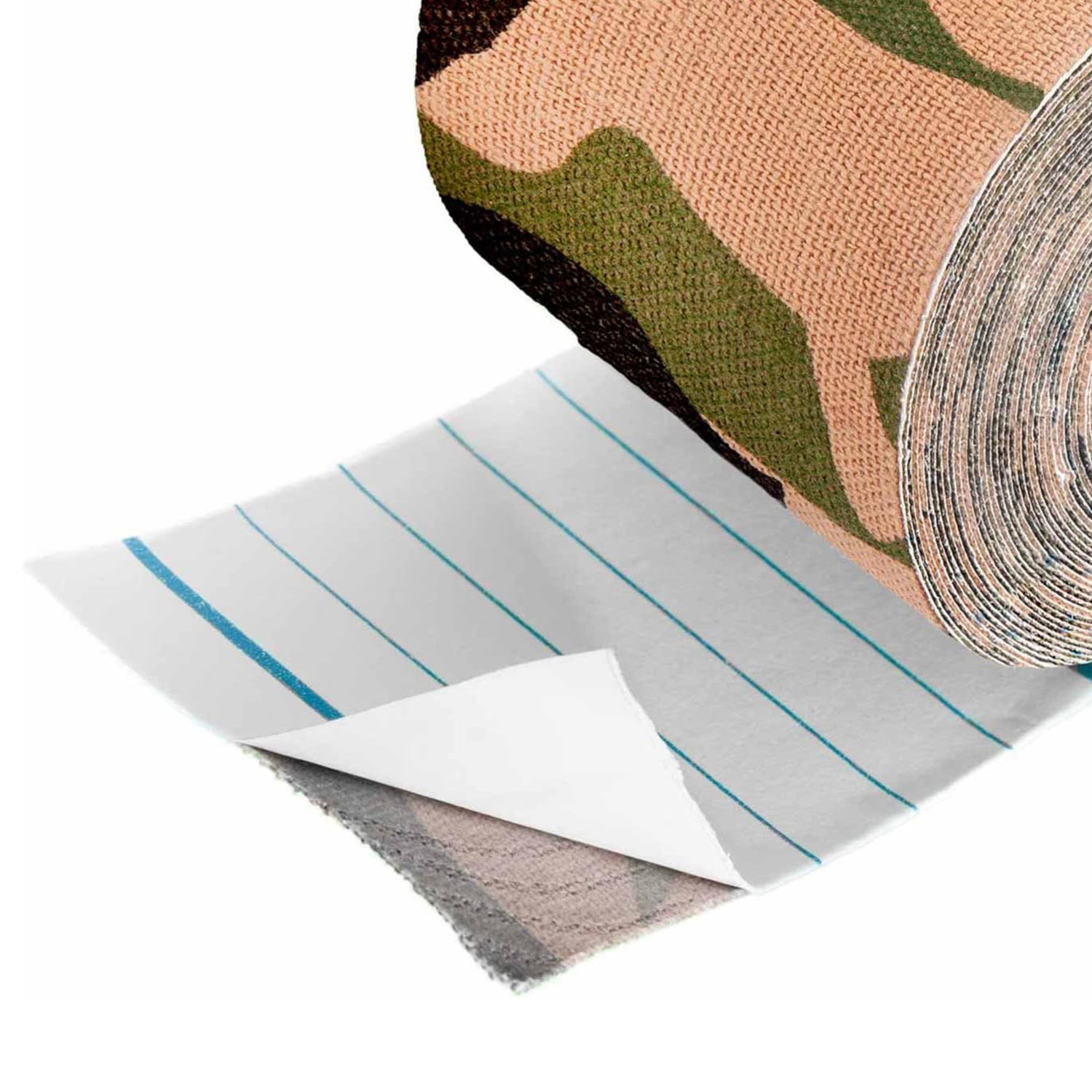 Kinesiologisches Tape - 7,5 cm x 5 m - Dschungel-Tarnfarbe