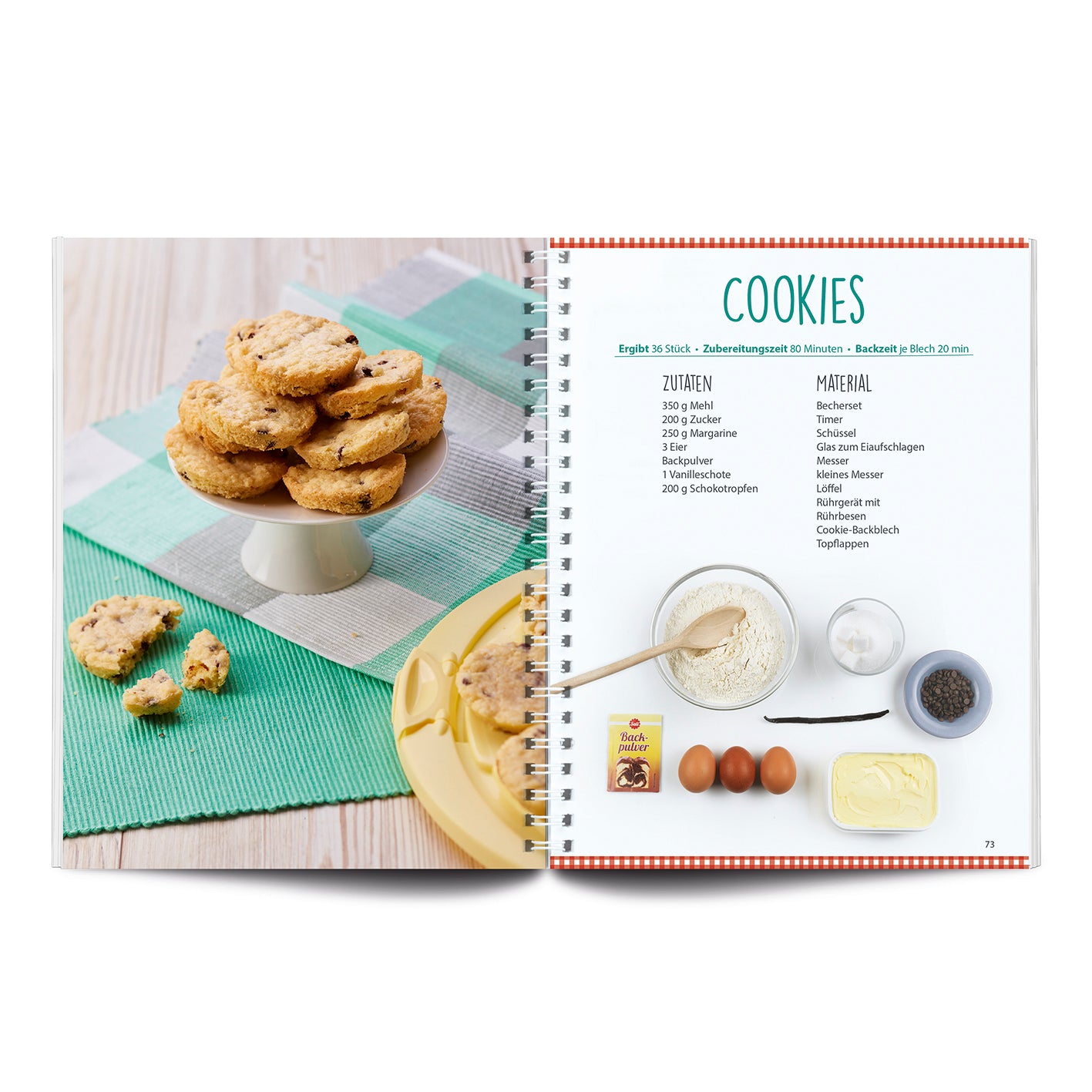 Rezeptbuch (Ergänzungsexemplar ohne Messbecher) Band 3 - Plätzchen, Kekse, Cookies & Co.