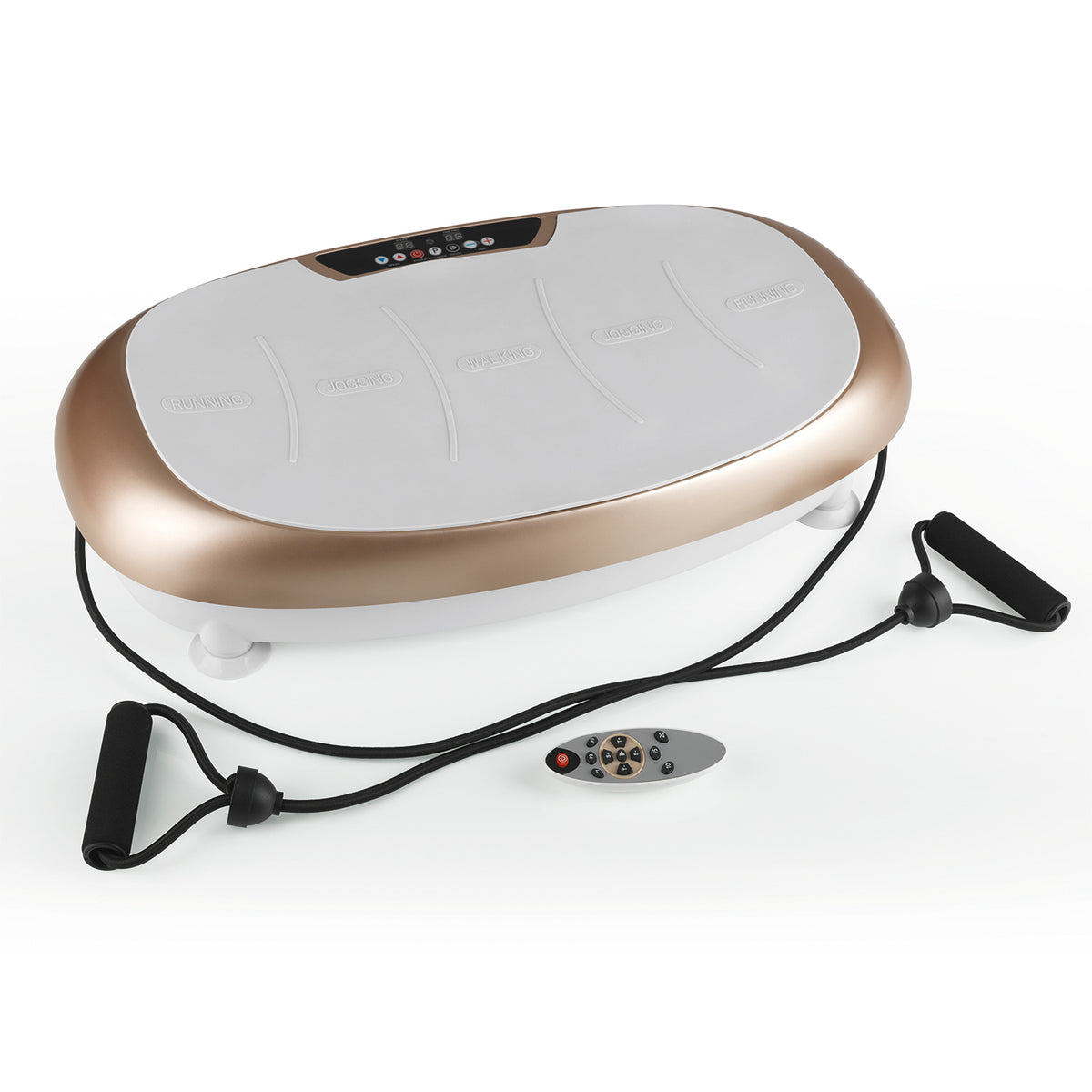 VITALmaxx Vibrationstrainer - Champagner/Grau VITALmaxx Vibrationstrainer - Champagner/Grau