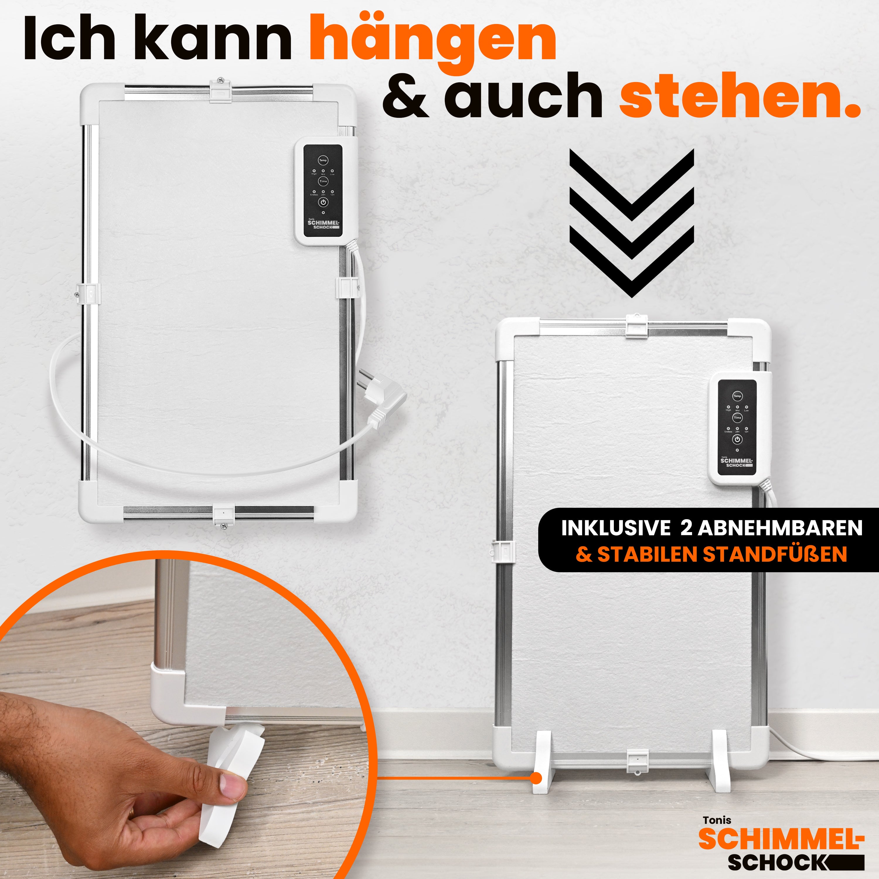 Anti-Schimmelheizung