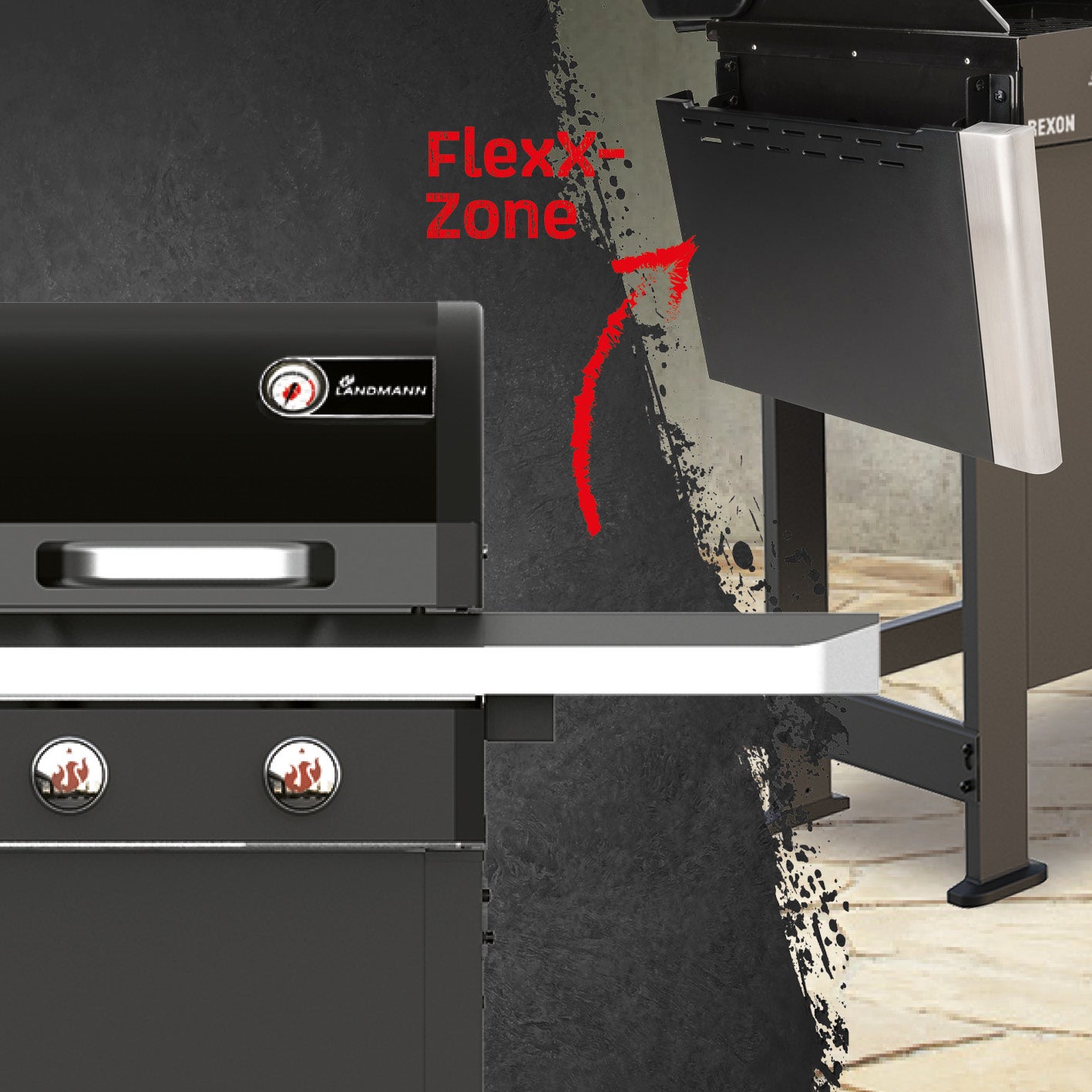 Gasgrill Rexon 2.0