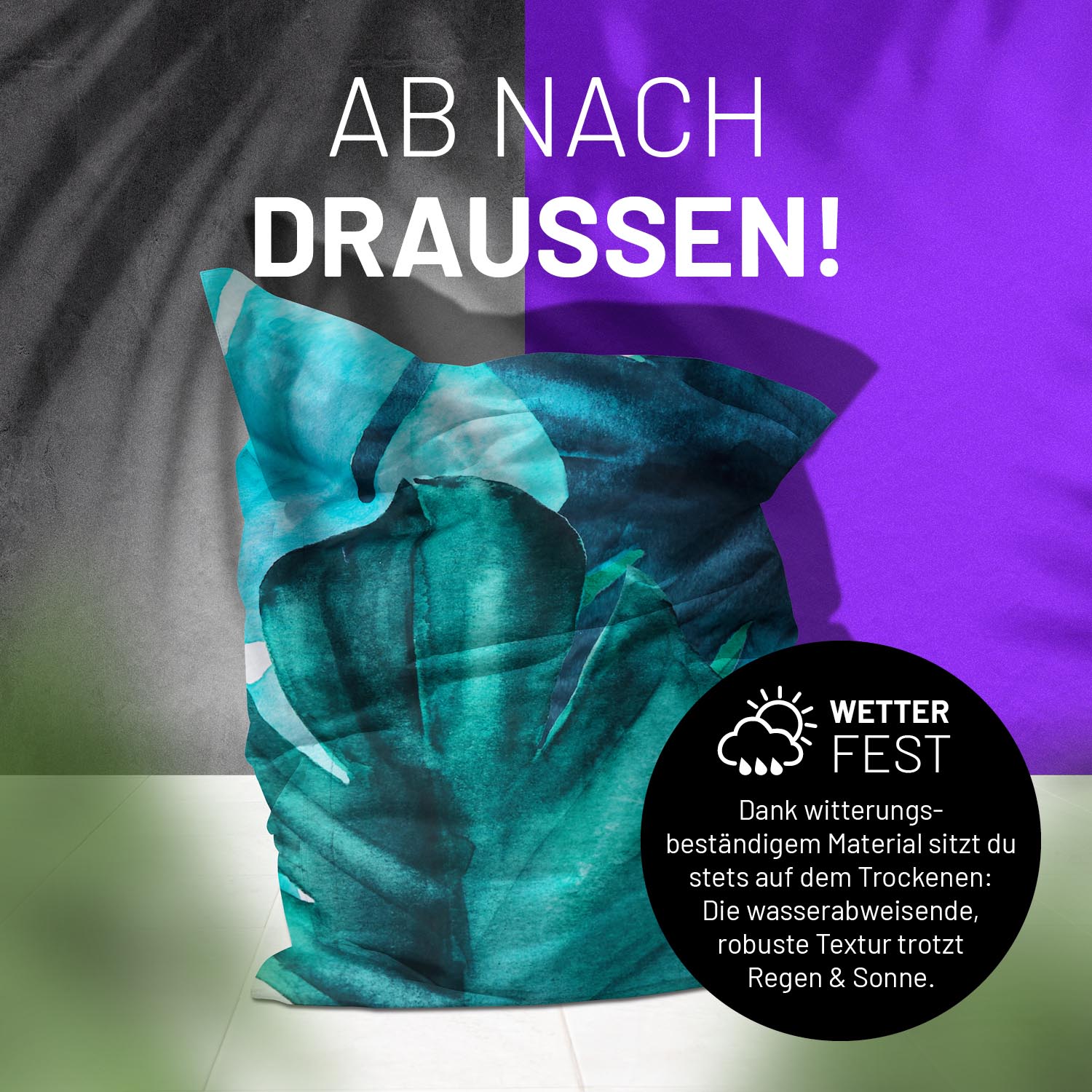 Sitzsack Classic XXL (380 L) - indoor & outdoor - Special Edition Botanical