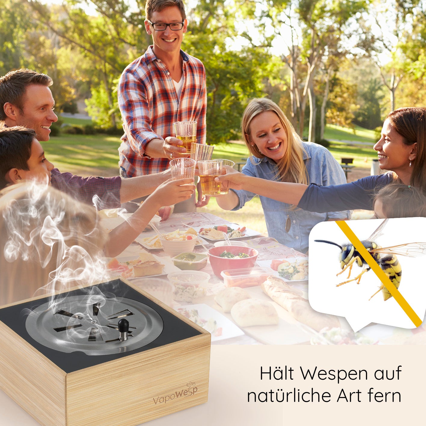 Räucherbox inkl. Orange & Rosemary (3x je 100 g / 1x 50 g)