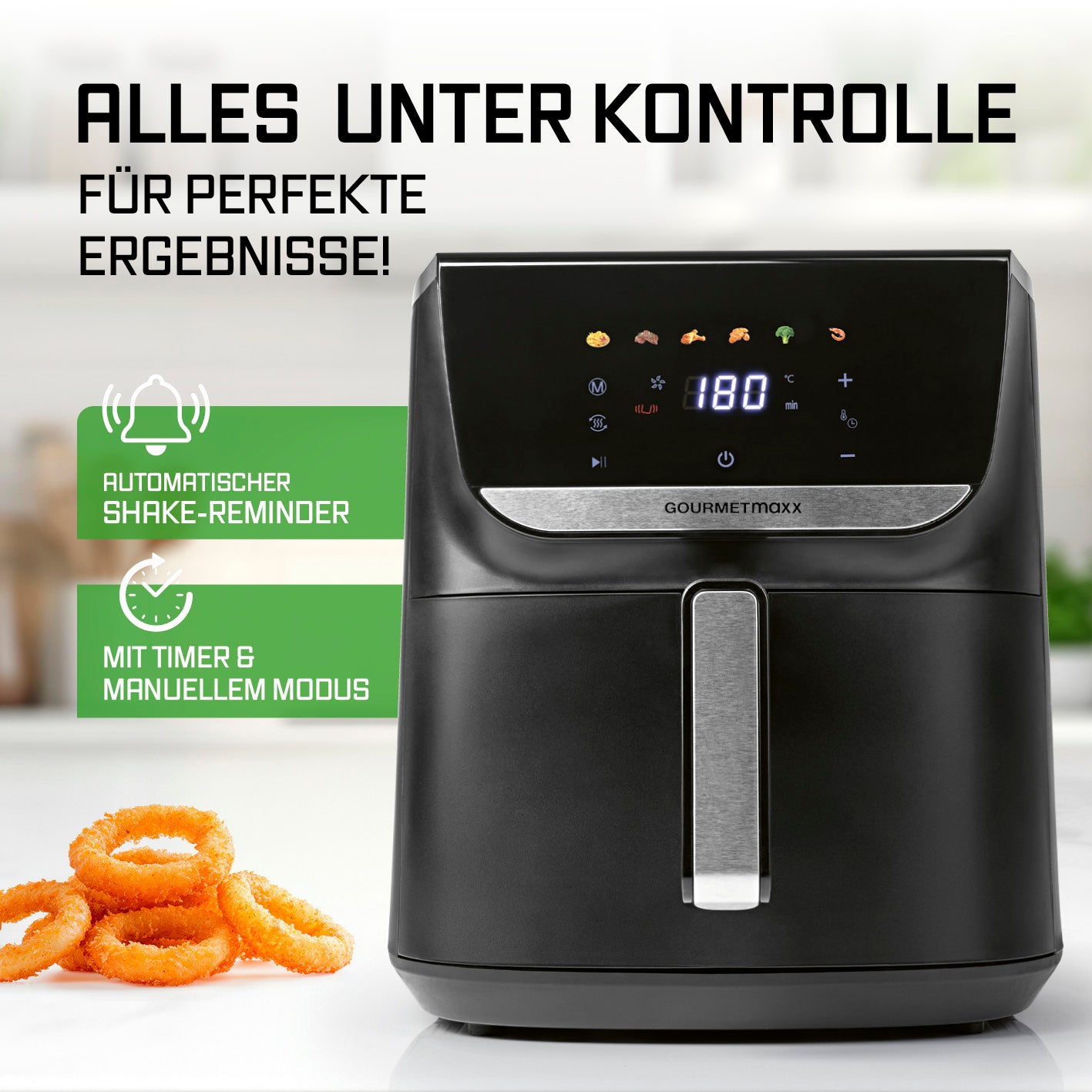 Heißluftfritteuse - 7,5 Liter