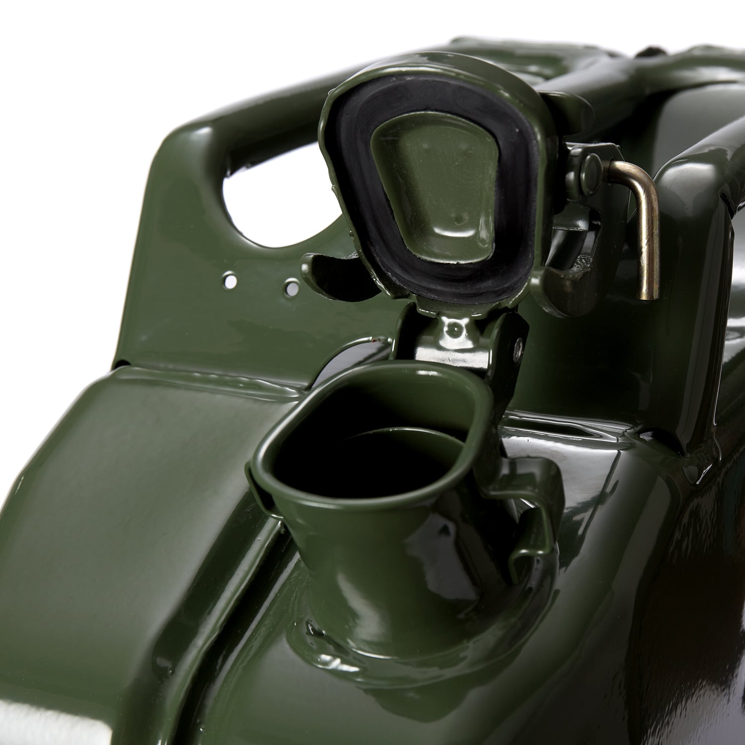 3er Set - Metall-Kraftstoffkanister 20 Liter Olivgrün
