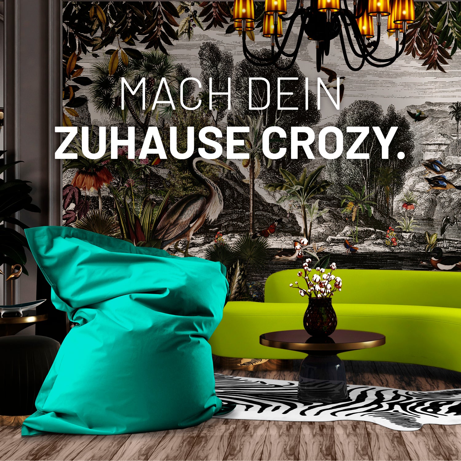 Sitzsack Classic XXL (380 L) - indoor & outdoor - Türkis