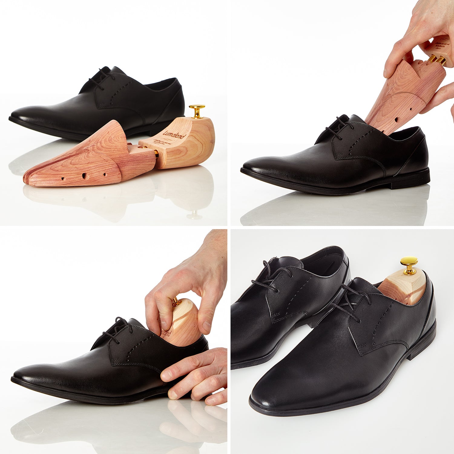 Schuhspanner unisex - Zedernholz - Größe 38/39