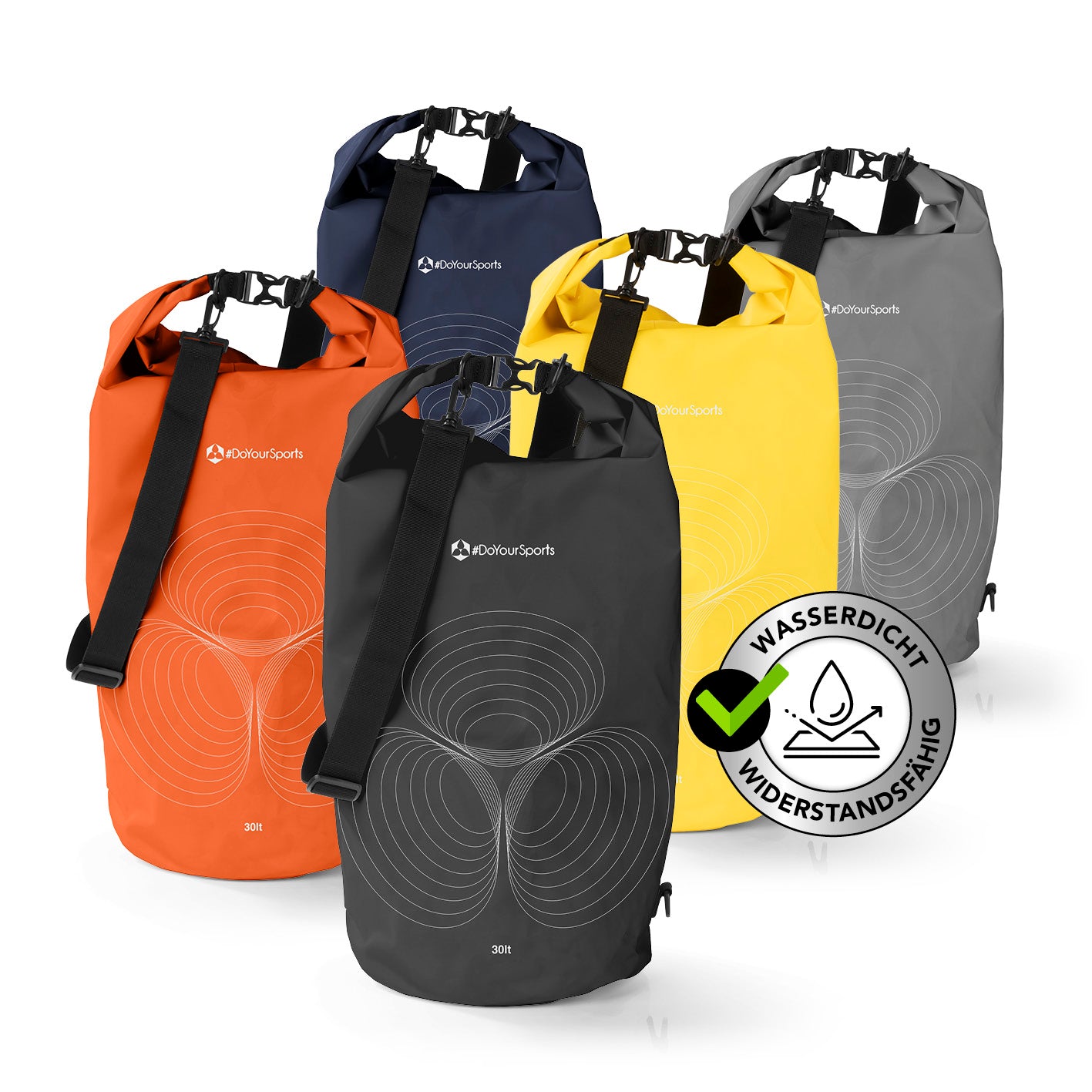 Dry Bag 30L - Schwarz