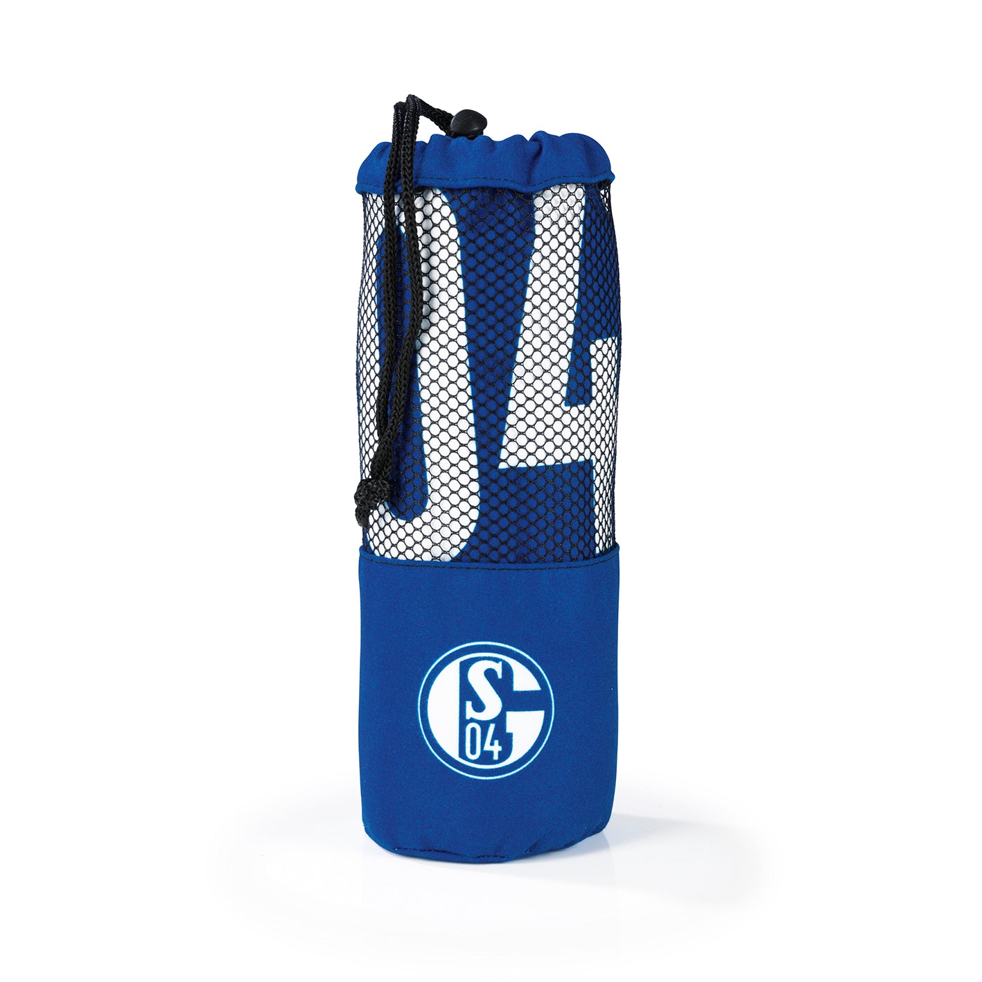Sporthandtuch Deluxe - 80x130 cm - weiß/blau