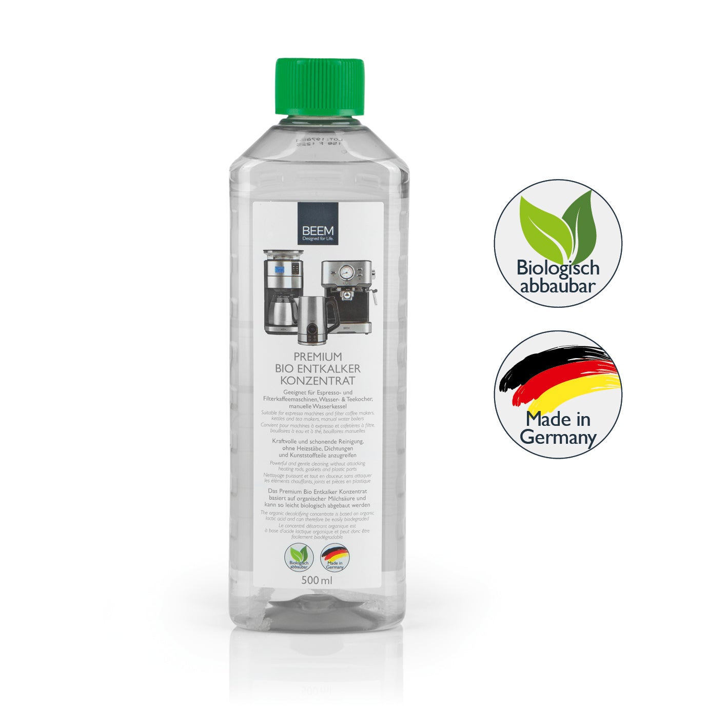 PREMIUM Bio Entkalker Konzentrat - 0,5 l