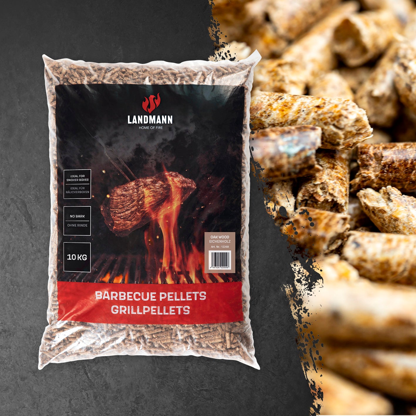 Grillpellets Eichenholz 10 kg