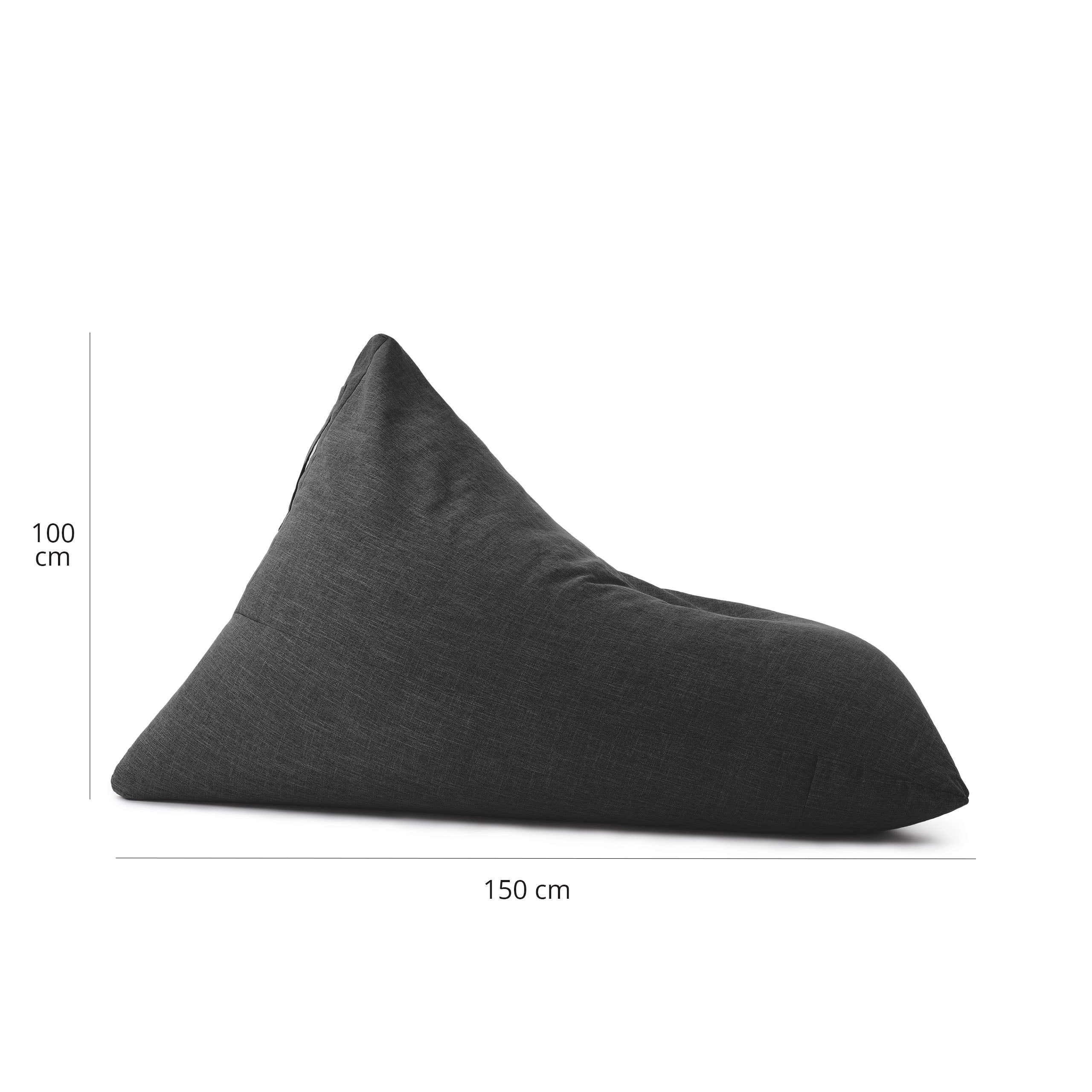 Sitzsack Interior Line (370 L) - indoor - Dunkelgrau