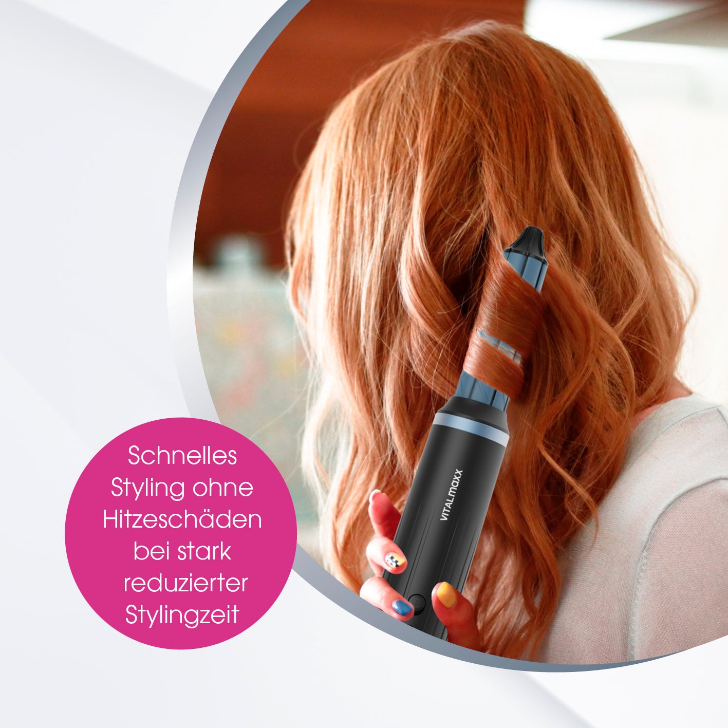 Air Styler Plus - trocknen, stylen, Locken kreieren - 7-tlg.