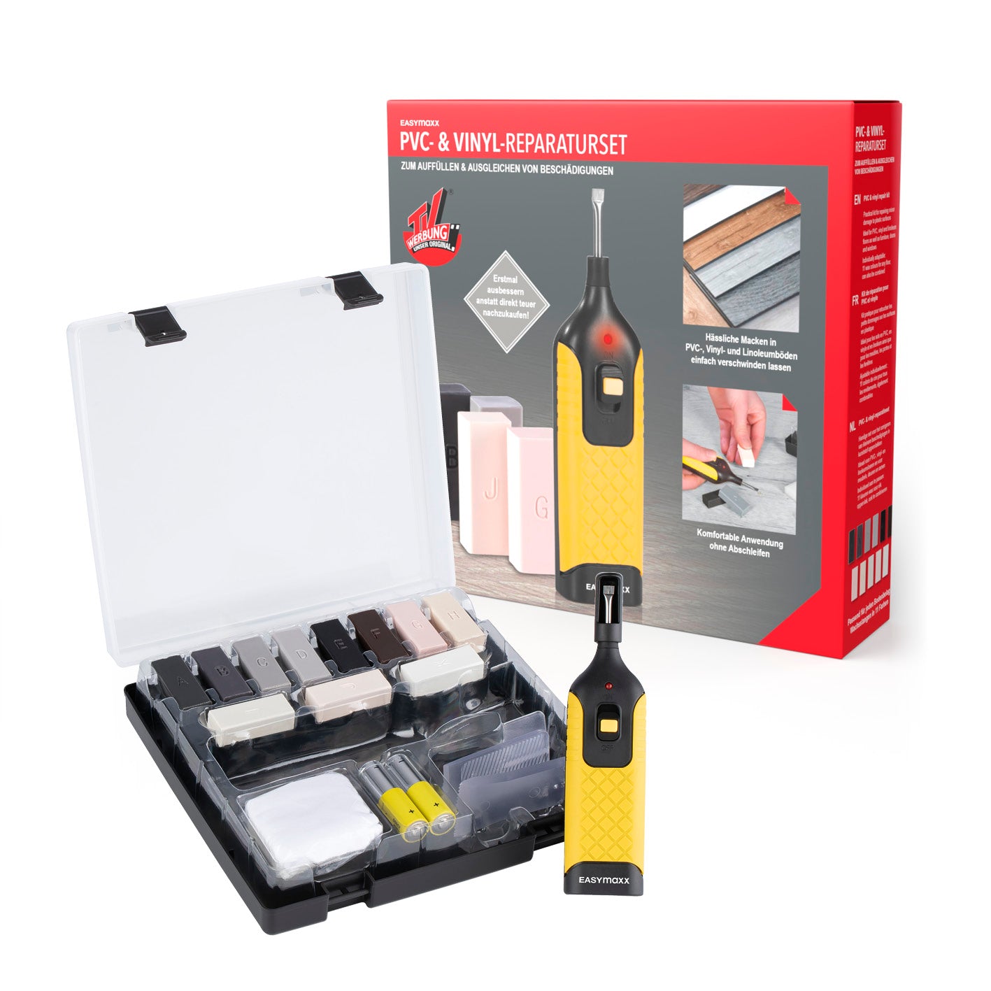 PVC- & Vinyl-Reparaturset - 19 -tlg.