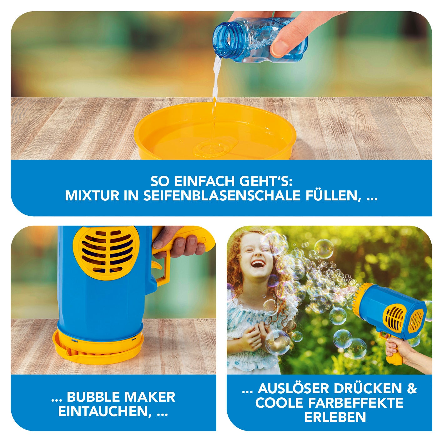Bubble Maker / Seifenblasengerät