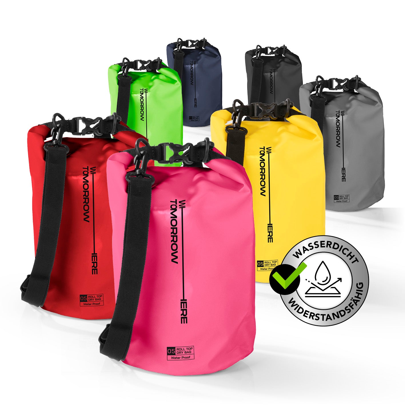 Dry Bag 5L - Style 02 - Pink