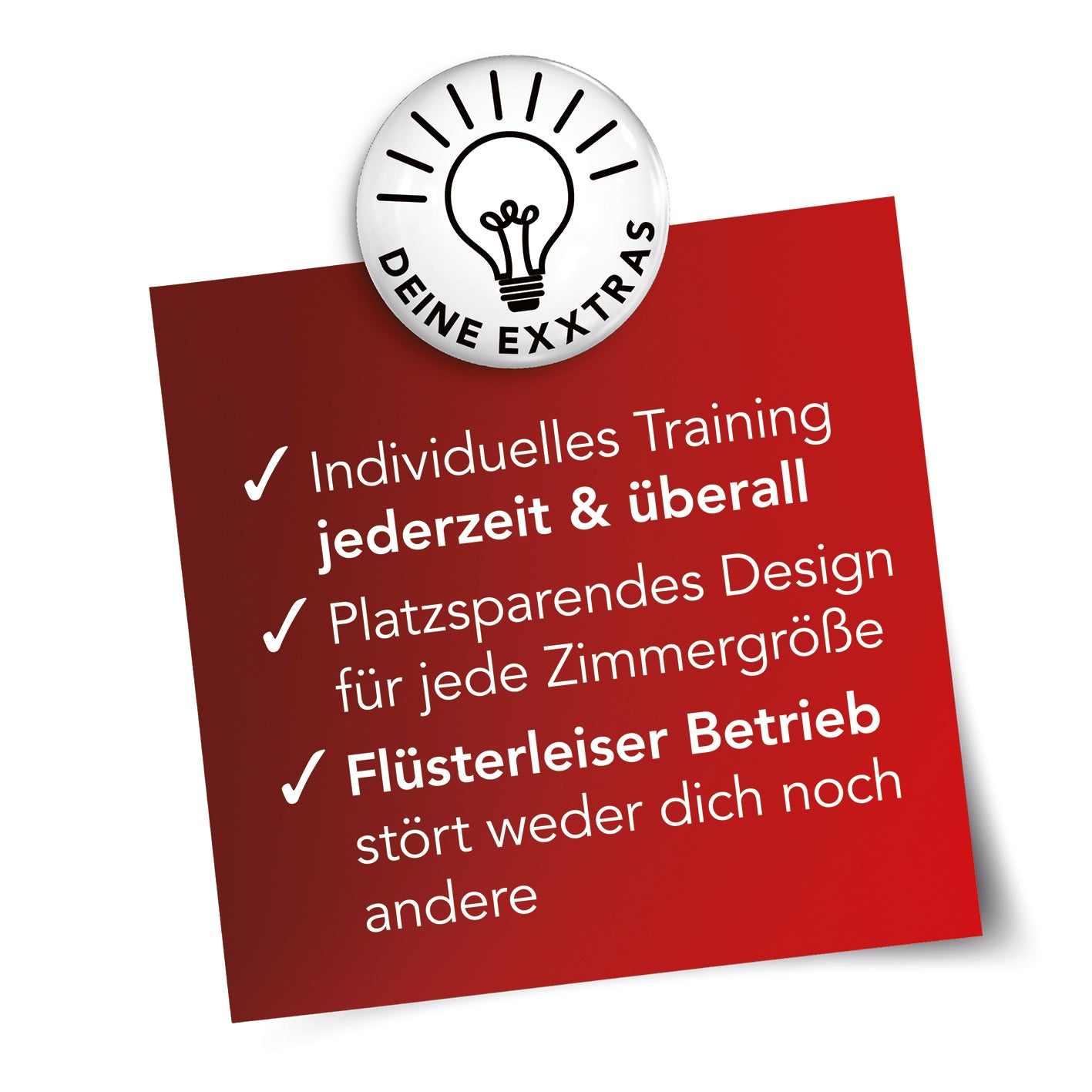 Ellipsentrainer - 8 Stufen für individuelles Trainingsniveau