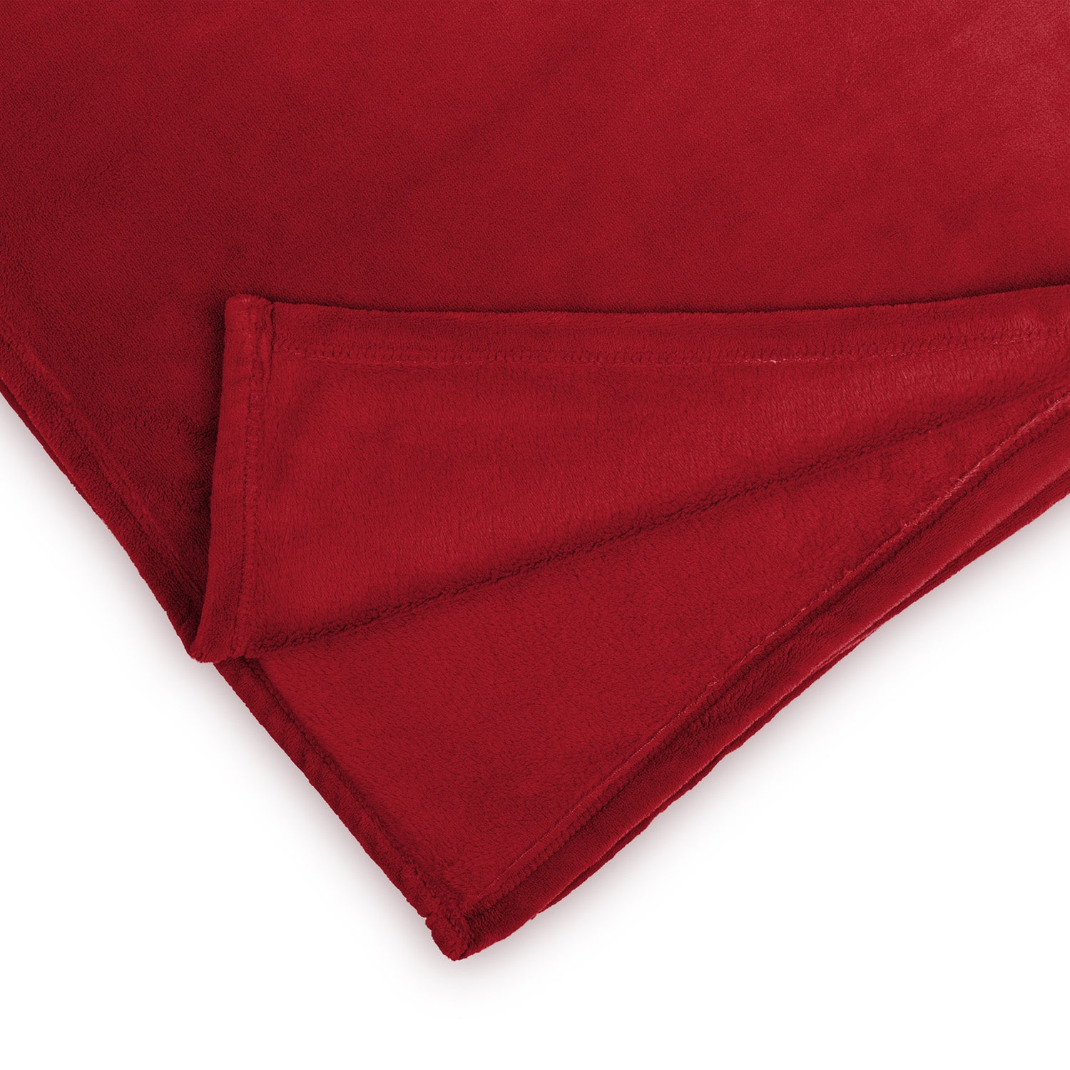 Kuscheldecke - 220x240 cm - Sofadecke & Tagesdecke - Bordeaux