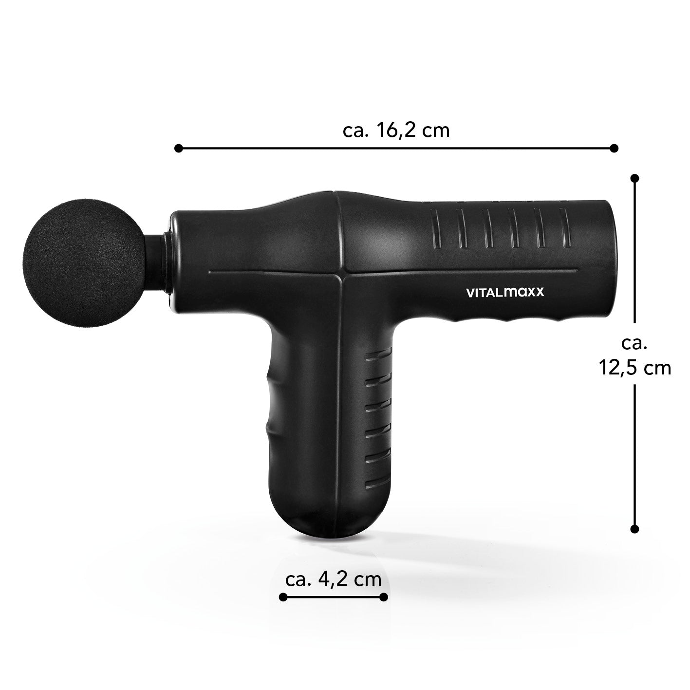 Mini-Massage Gun Smart Grip - schwarz
