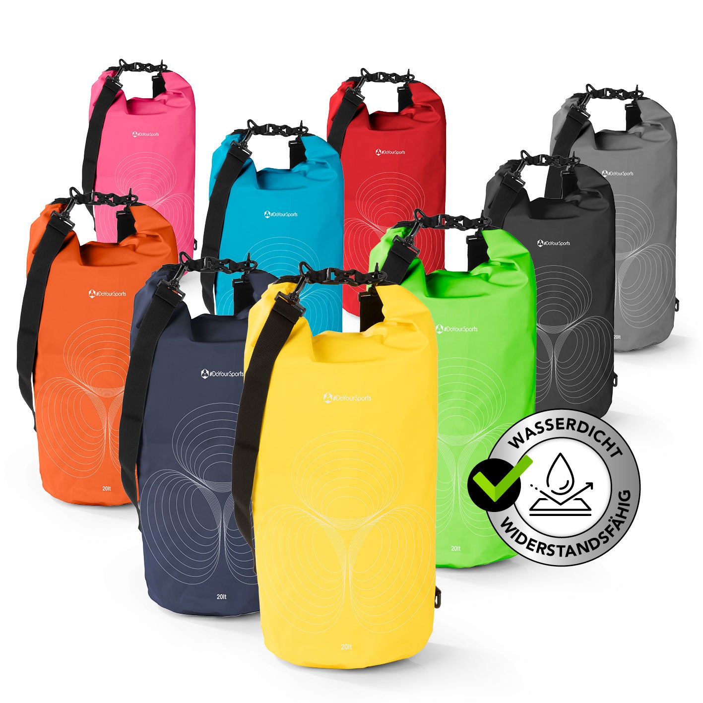 Dry Bag 20L - Gelb
