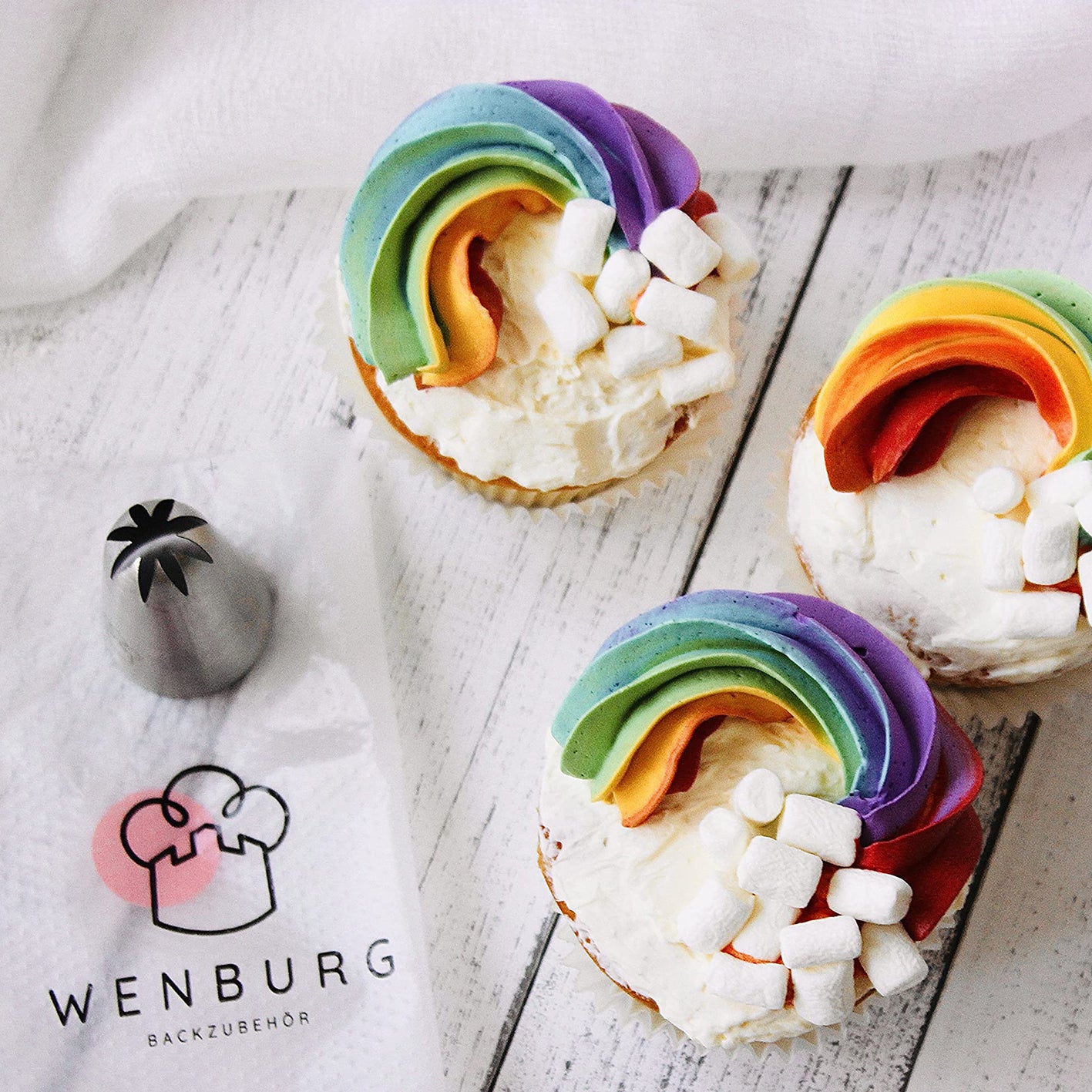 Einwegspritzbeutel-Set - 100 Stck.