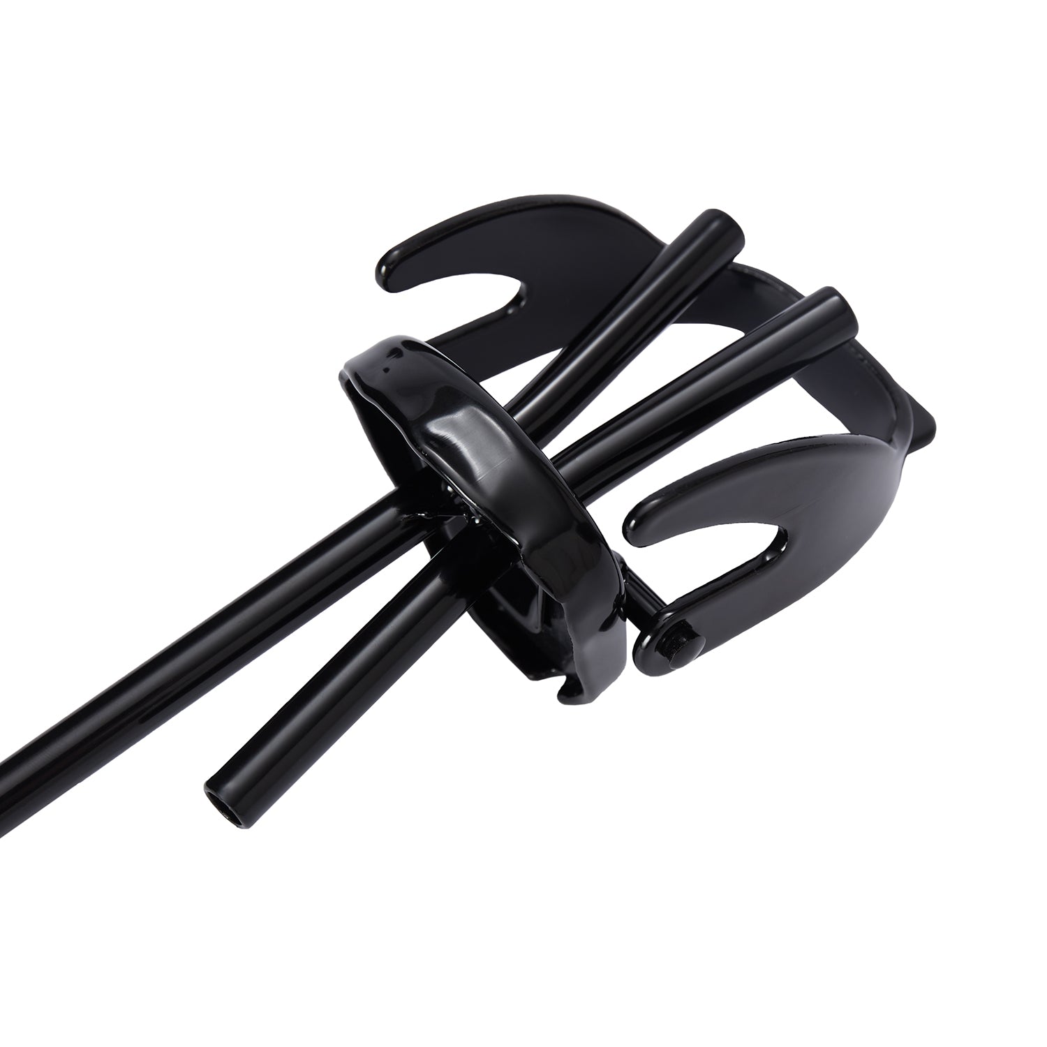 Adapter mit 2 Ansaugöffnung für Kraftstoffkanister Metall - unisize - schwarz